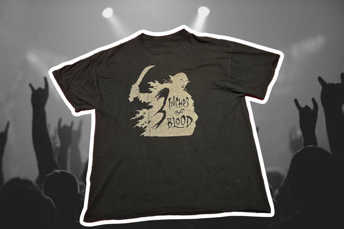 Other × Vintage 1999 3 Inches of Blood Concert Merch Tee Size US S / EU 44-46 / 1 - 1 Thumbnail