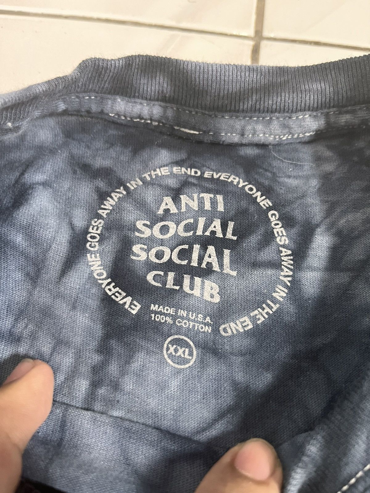 Anti Social Social Club Anti Social Social Club Tye Dye Tee Size US XXL / EU 58 / 5 - 5 Thumbnail