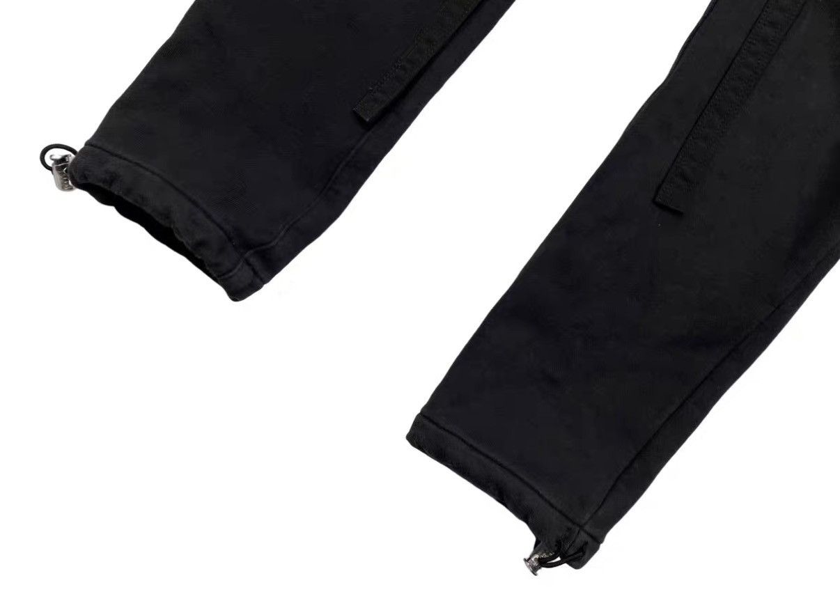 Fear of God Fear Of God FOG 6th Mainline String Black Sweatpants J31 Size US 32 / EU 48 - 4 Thumbnail