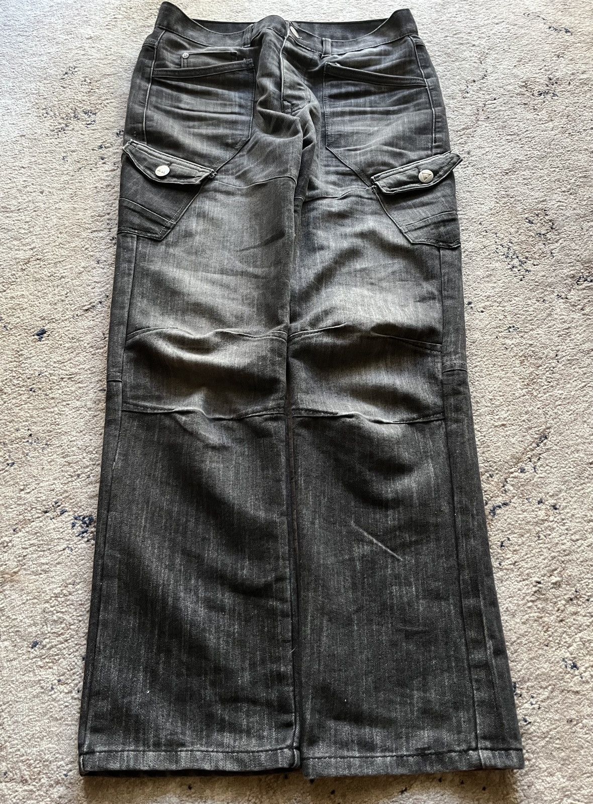Hysteric Glamour × Japanese Brand 💥WASHED HYSTERIC GLAMOUR BALENCIAGA STYLE JAPANESE JEANS Size US 30 / EU 46 - 2 Thumbnail