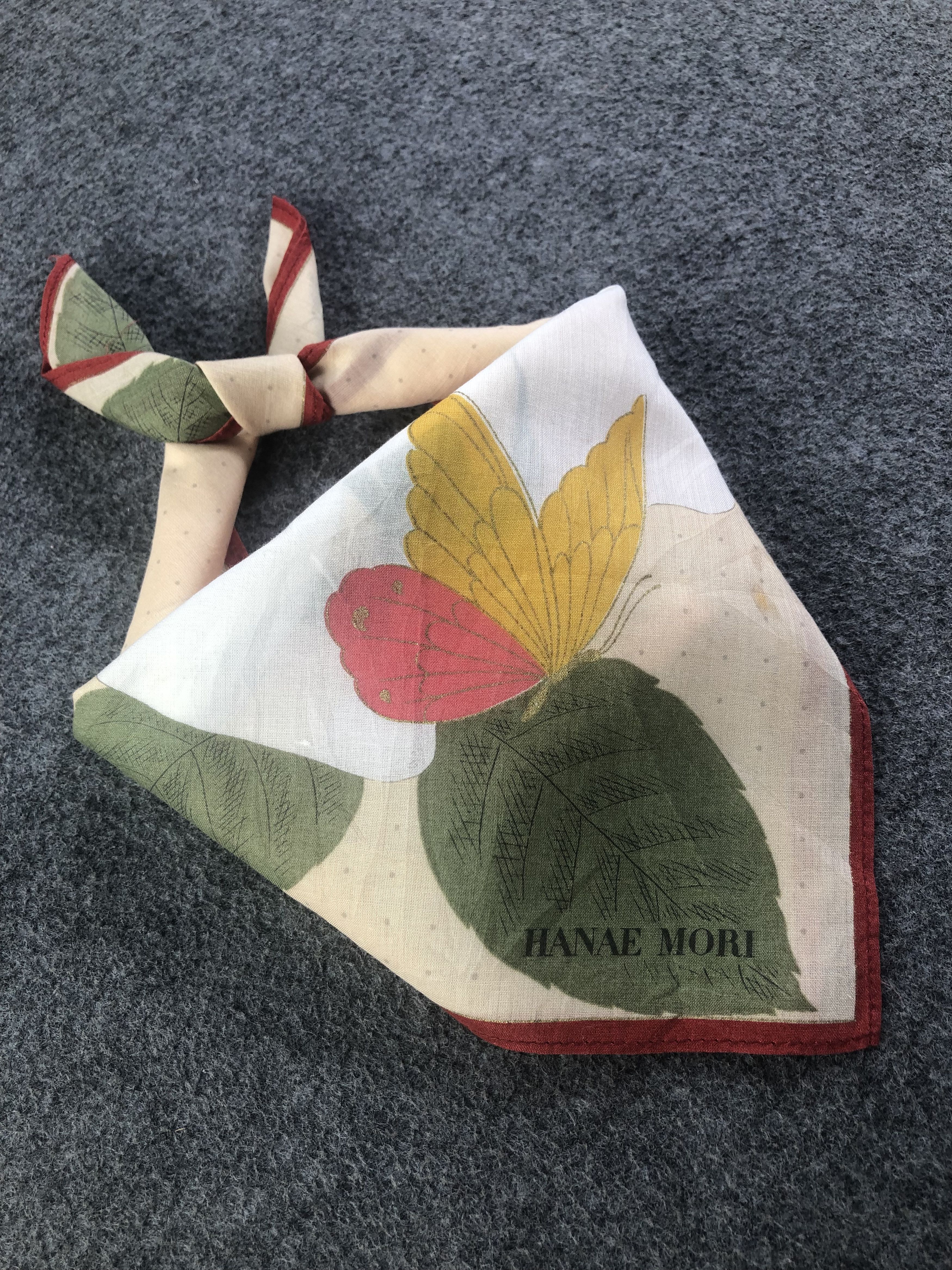 Hanae Mori × Vintage Hanae Mori Handkerchief / Bandana / Neckerchief Size ONE SIZE - 2 Thumbnail