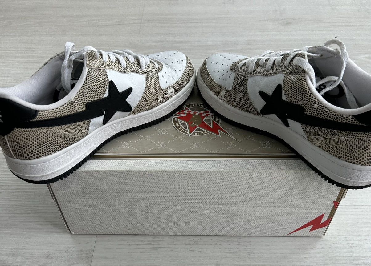 Bape VERY RARE OG 2002 A BATHING APE SNAKESKIN BAPESTA Size US 9.5 / EU 42-43 - 11 Thumbnail