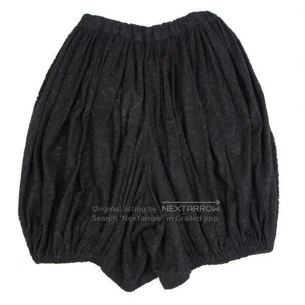 Comme des Garcons Comme des Garcons size XS Black Retro Jacquard Design Pant Size 23" - 3 Thumbnail