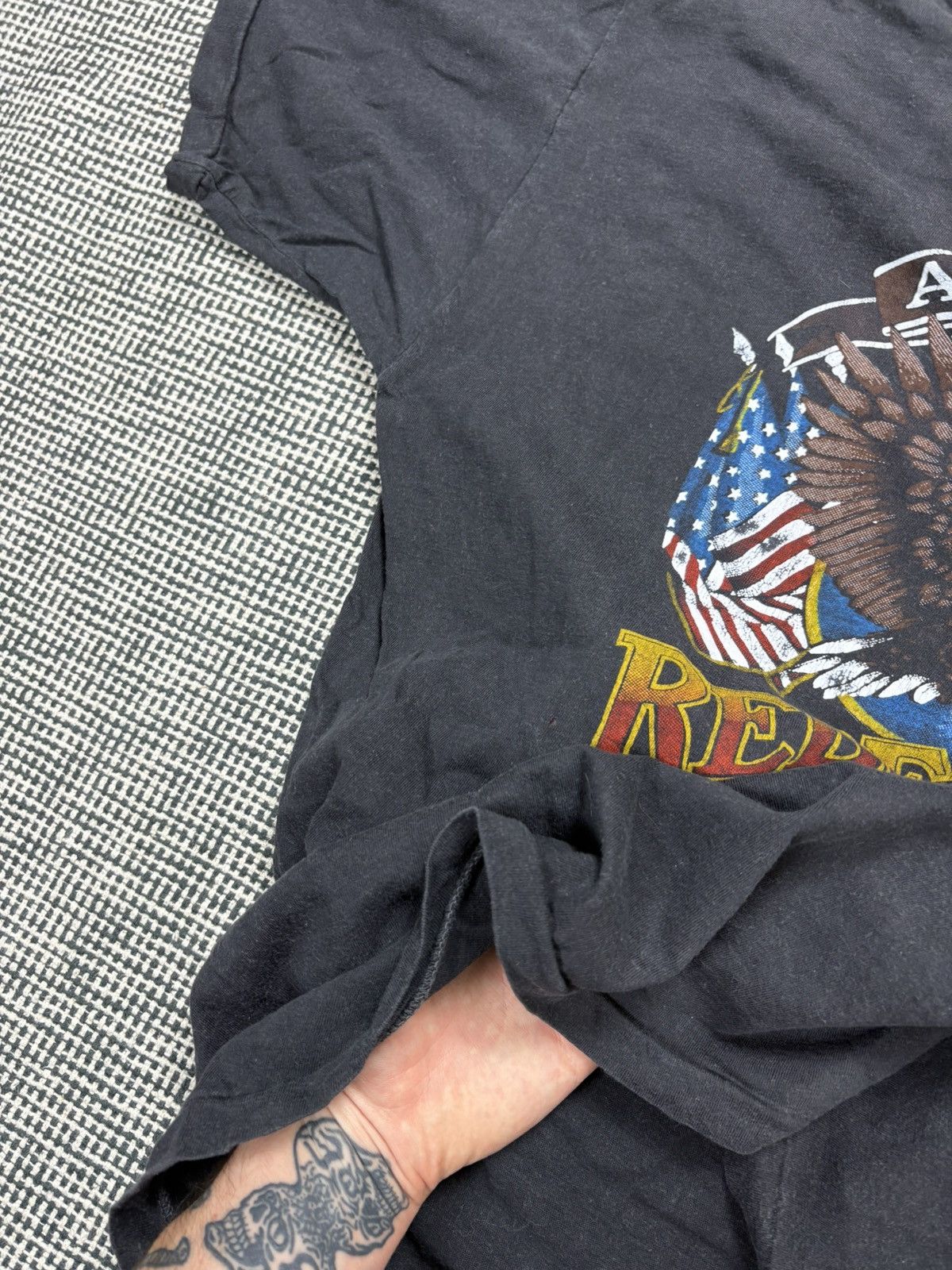 Other Vintage 80s/90s motor biker t-shirt usa single stitch rare Size US M / EU 48-50 / 2 - 4 Thumbnail