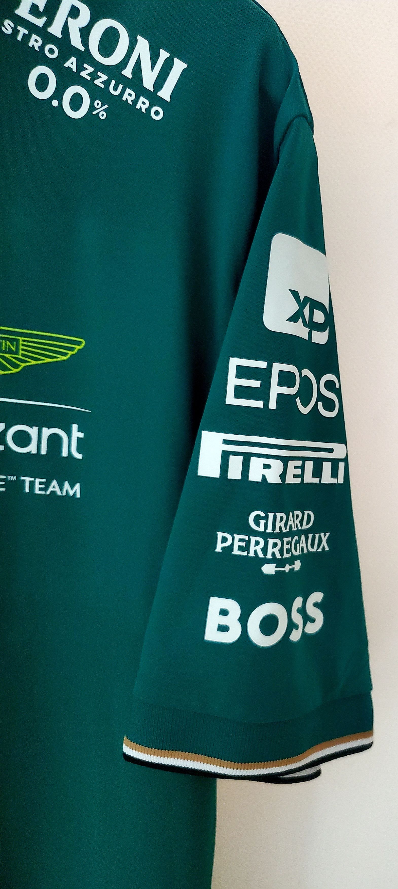 Formula 1 2023 Aston Martin F1 Team Supplied Items Shirt HUGO BOSS Xl Size US XL / EU 56 / 4 - 3 Thumbnail