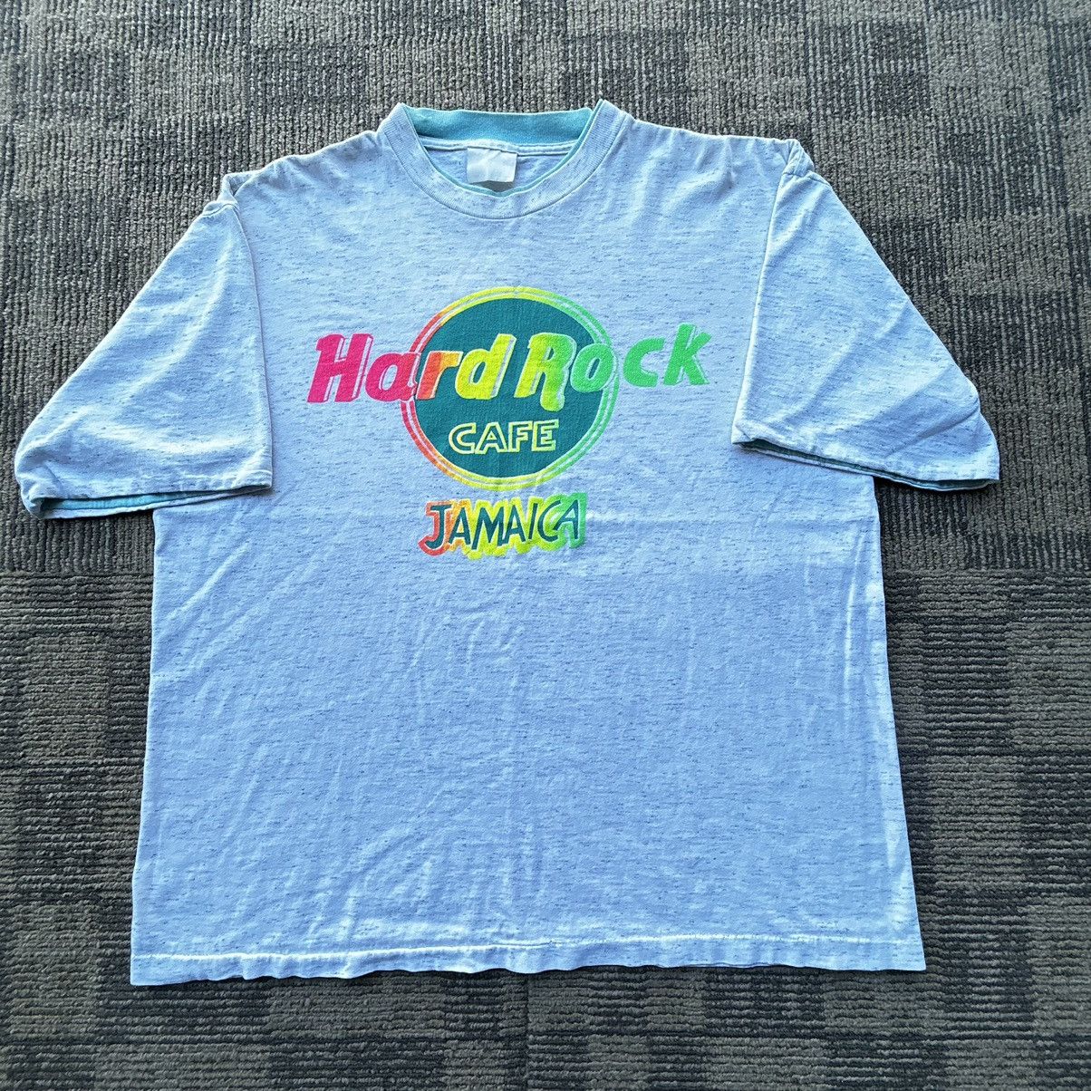 Hard Rock Cafe Vtg 90’s Hardrock Cafe Jamaica Graphic T-shirt Size US L / EU 52-54 / 3 - 1 Thumbnail