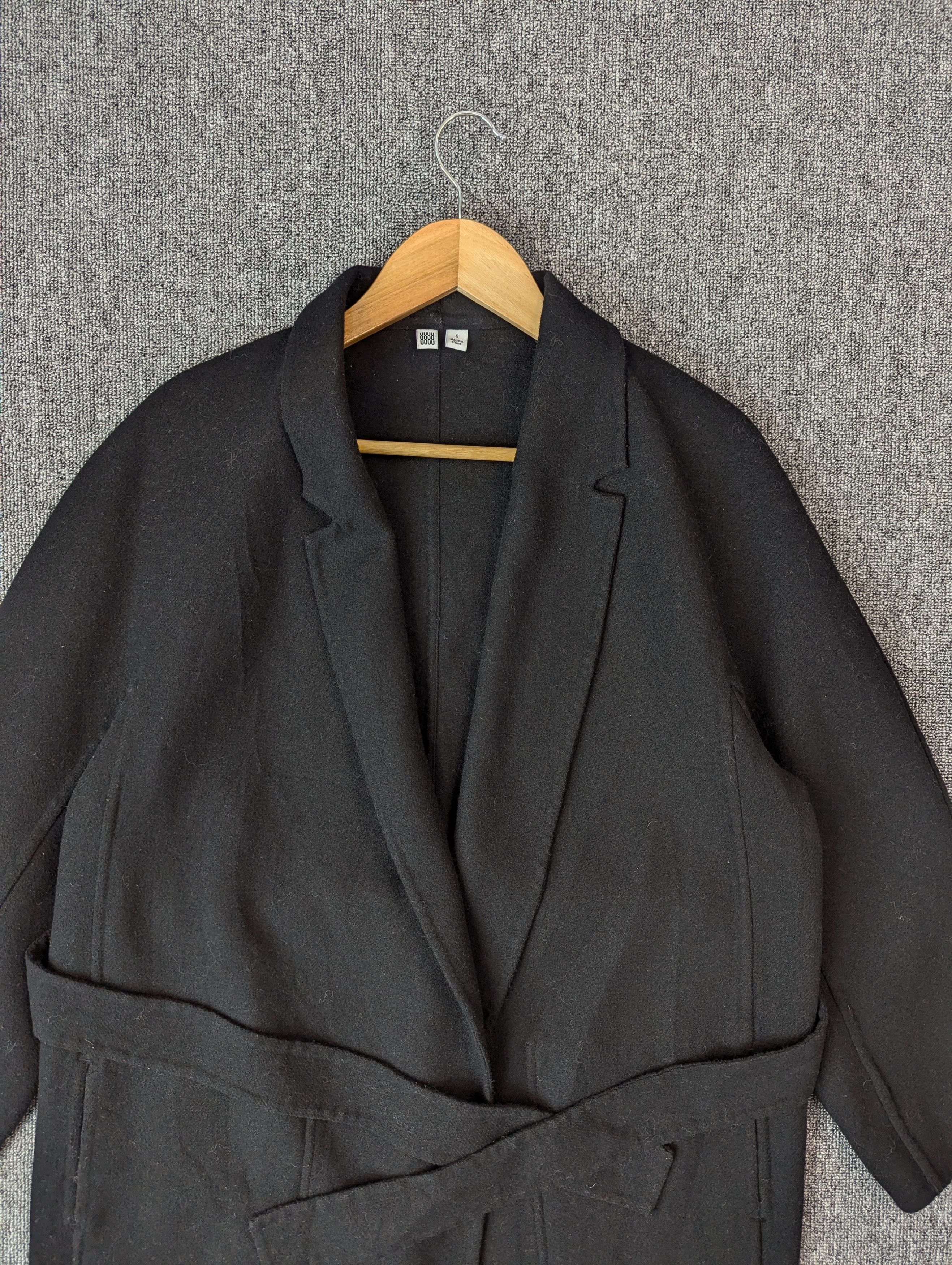 Lemaire × Undercover × Uniqlo Uniqlo X Lemaire Undercover Wool Long Coat With Belt Size S Size US S / EU 44-46 / 1 - 2 Thumbnail