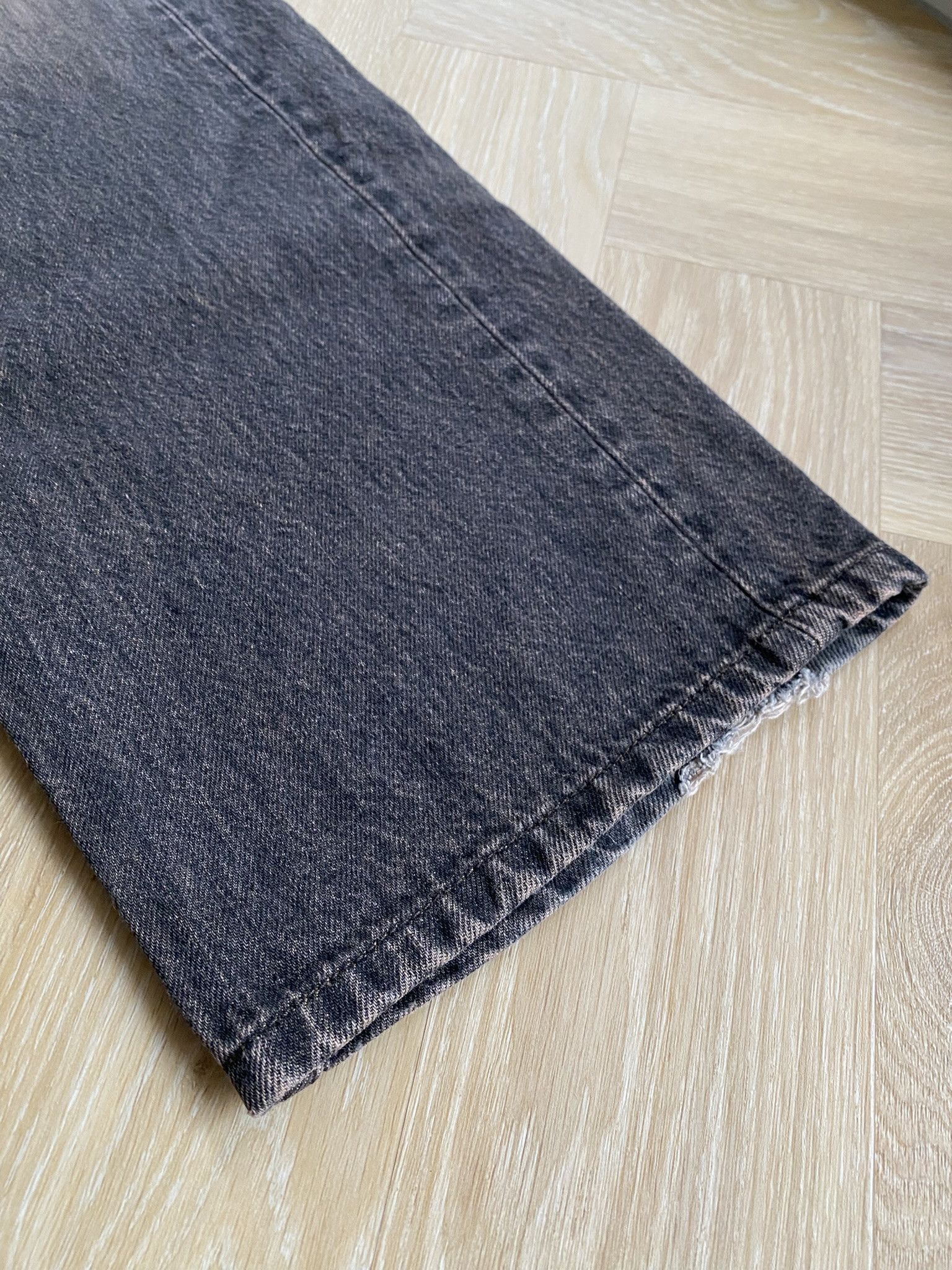 Wood Wood 31/32 - Al Straight Leg - Burnt Orange Wash Size US 31 - 14 Thumbnail