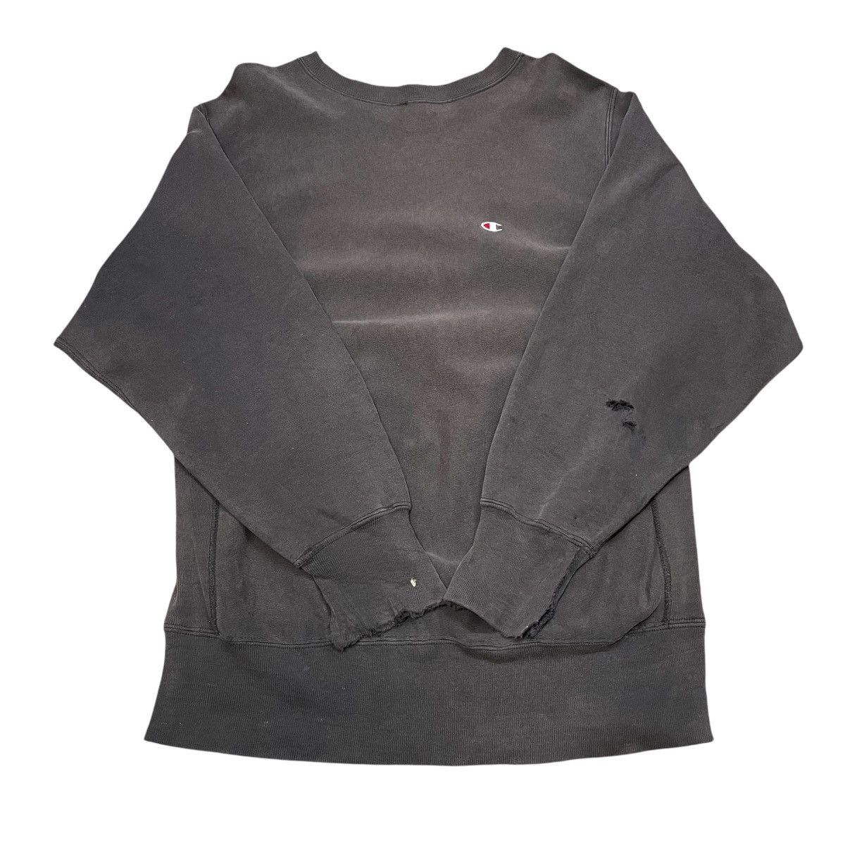Champion Vintage Champion Reverse Weave Faded Black Distressed Size US L / EU 52-54 / 3 - 4 Thumbnail