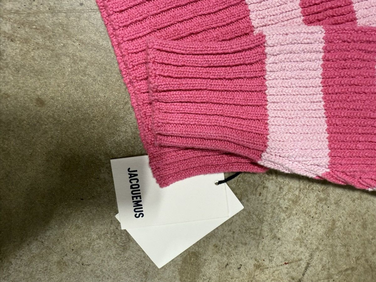 Jacquemus Jacquemus Long Sleeved Jumper Pink Ribbed Sweater Size US S / EU 44-46 / 1 - 2 Thumbnail