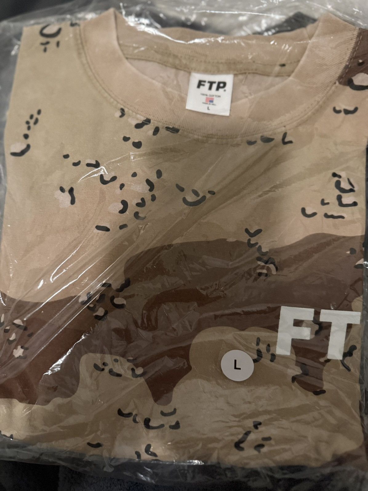 Fuck The Population FTP DESERT CAMO LOGO TEE Size US L / EU 52-54 / 3 - 3 Thumbnail