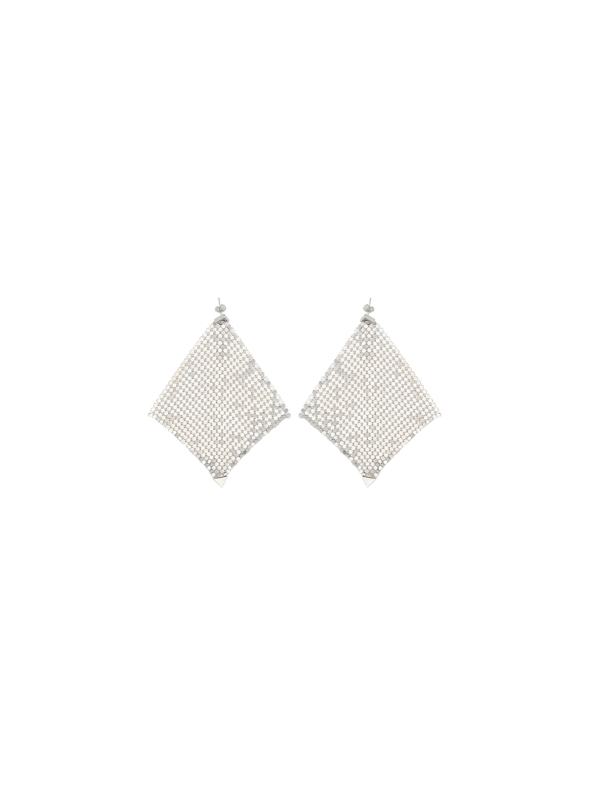 Paco Rabanne Pixel Chainmail Earrings Size ONE SIZE - 1 Thumbnail