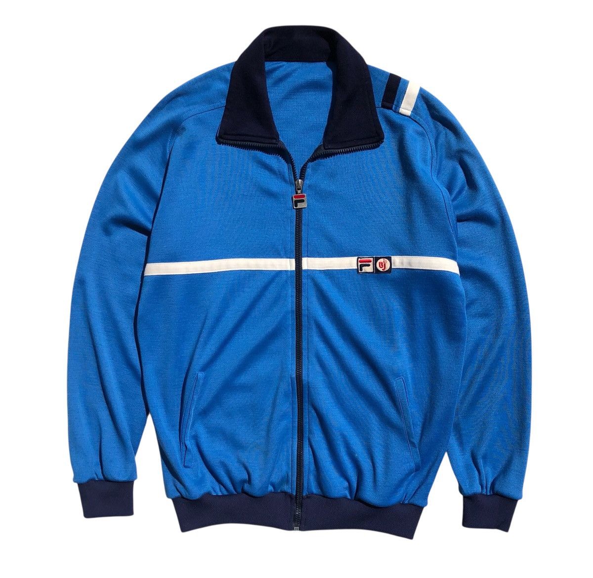 Vintage Vintage 70’s Fila BJ Track Top Jacket Size US L / EU 52-54 / 3 - 8 Thumbnail