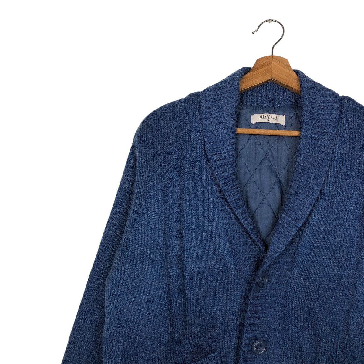 Japanese Brand Vintage Wool Cardigan Bomber Jacket Dolman Club Issey Miyake Size US M / EU 48-50 / 2 - 7 Thumbnail