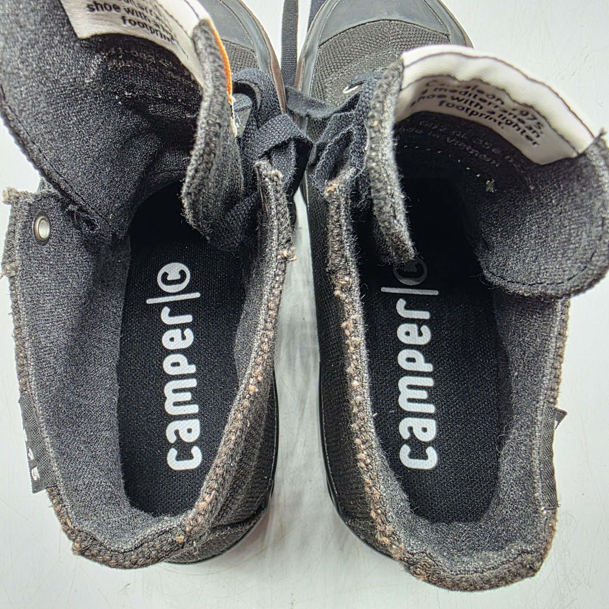Camper Camper Chameleon 1975 Womens Size 6 Triple Black Sneaker Sho Size US 6 / IT 36 - 6 Thumbnail