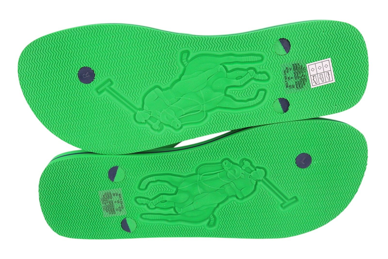 Polo Ralph Lauren BOLT-SN-CSL EU42/43 Green Flip Flops Shoes 84650 Size US 9 / EU 42 - 6 Thumbnail
