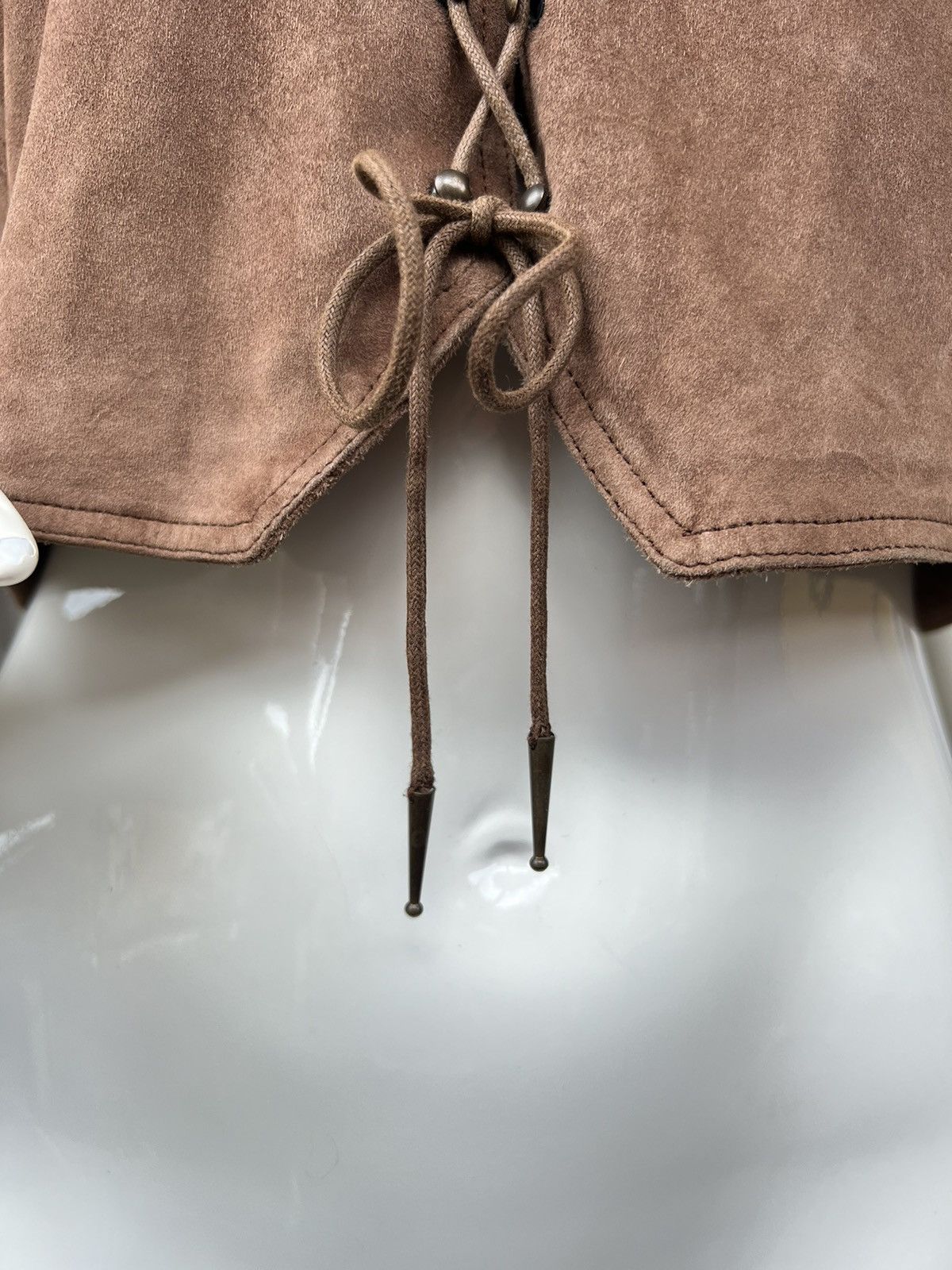 Prada Prada FW 1993 leather bustier Size M / US 6-8 / IT 42-44 - 5 Thumbnail