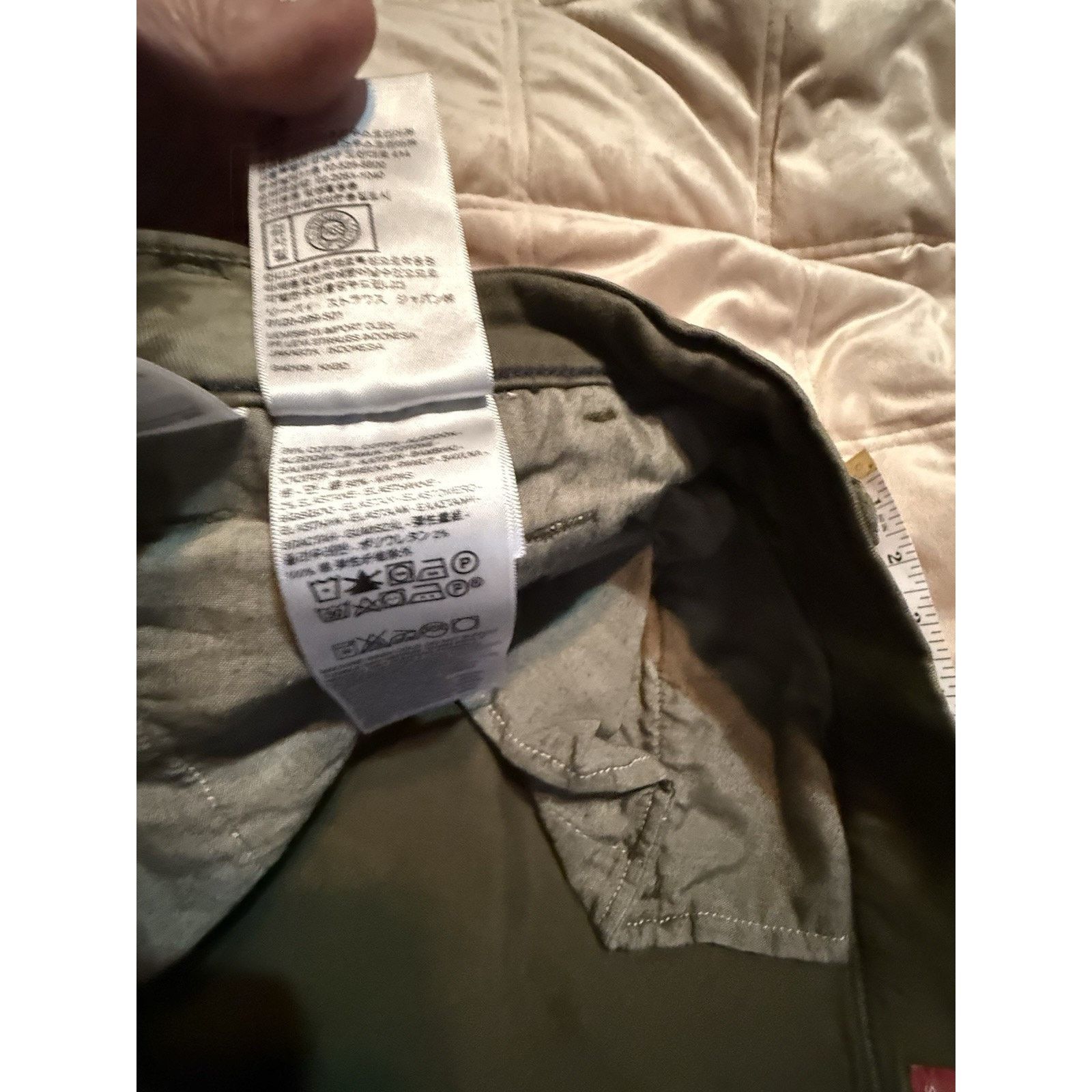 Levi's Levi's XX Men's Chino Standard Pant 34x29 Green Tie Dye Size US 34 / EU 50 - 10 Thumbnail