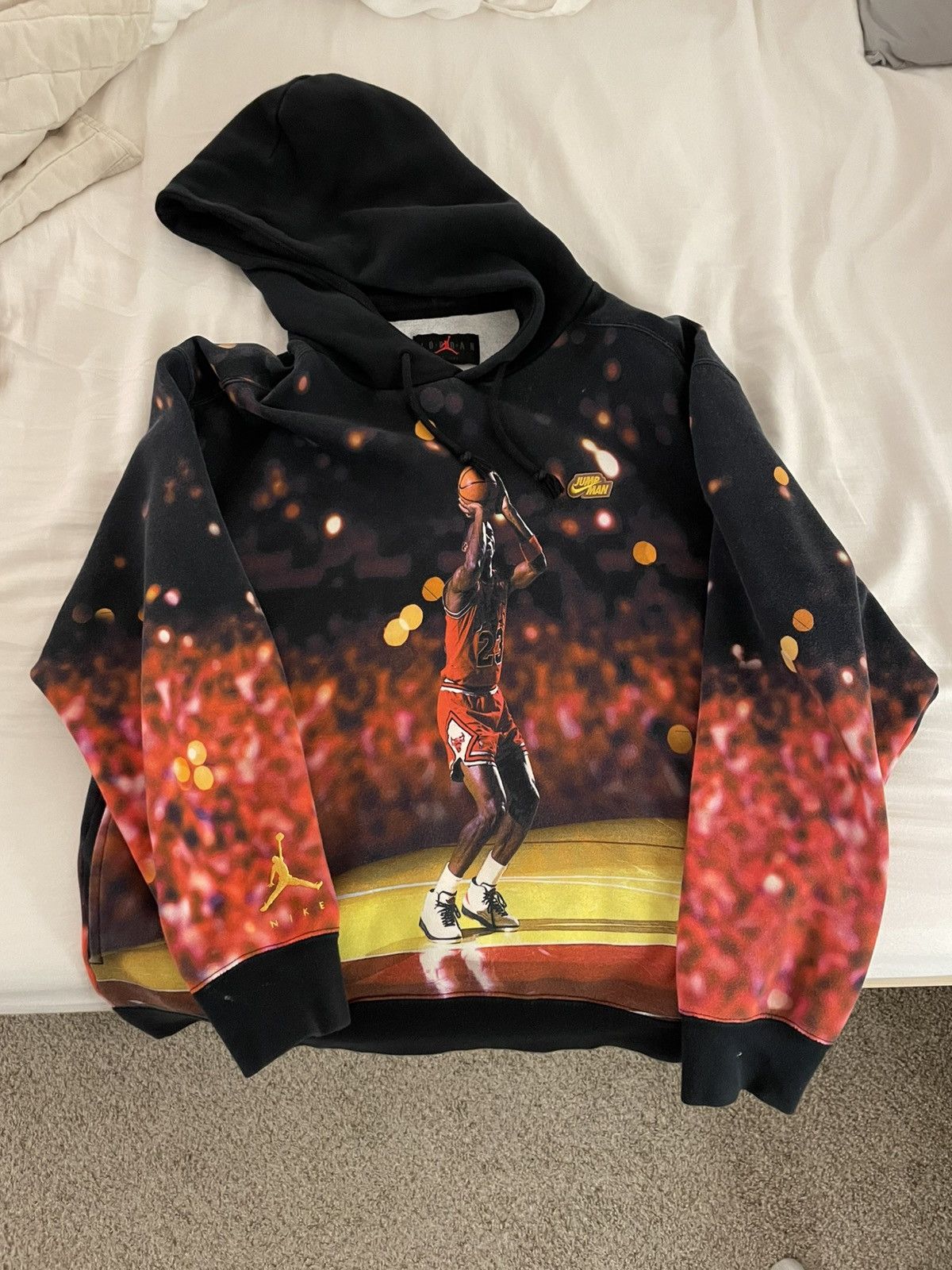 Jordan Brand Jordan Jumpman Fleece Hoodie Size US XL / EU 56 / 4 - 1 Thumbnail