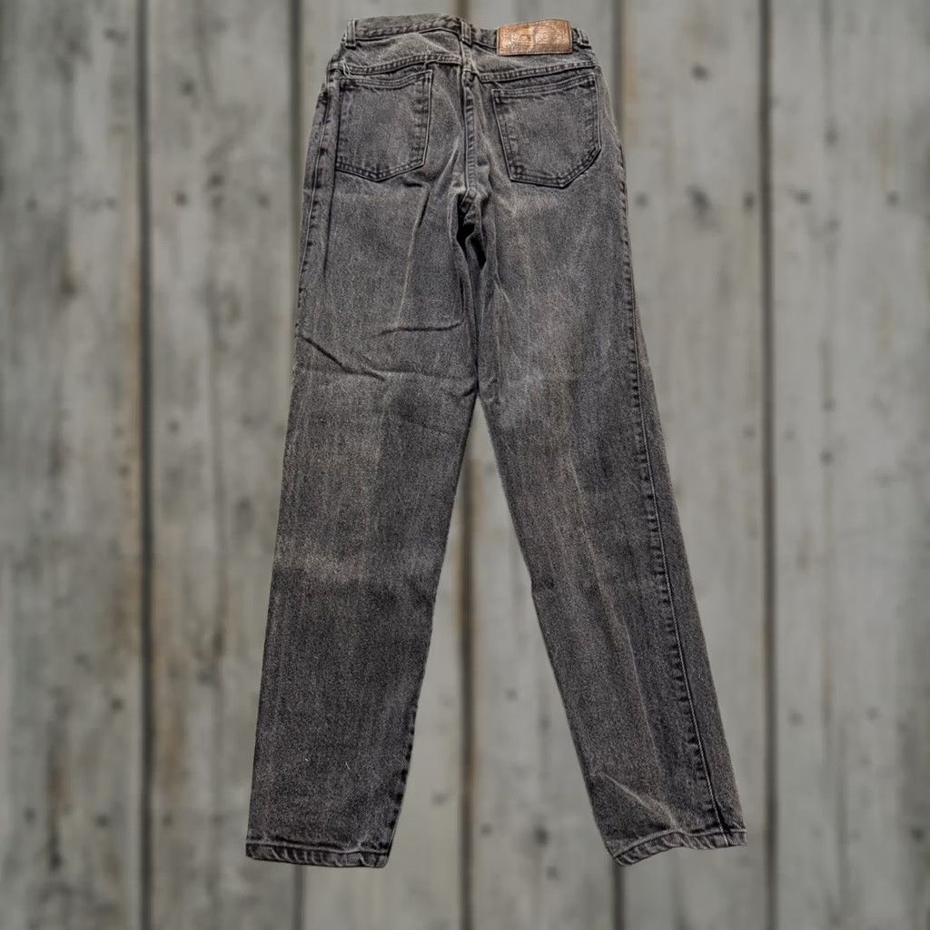Vintage VINTAGE BonJour Pants Women's Size 8 Bootcut Black 100% Cotton Made In USA Paper Tag Womens Size 30" / US 8 / IT 44 - 1 Thumbnail