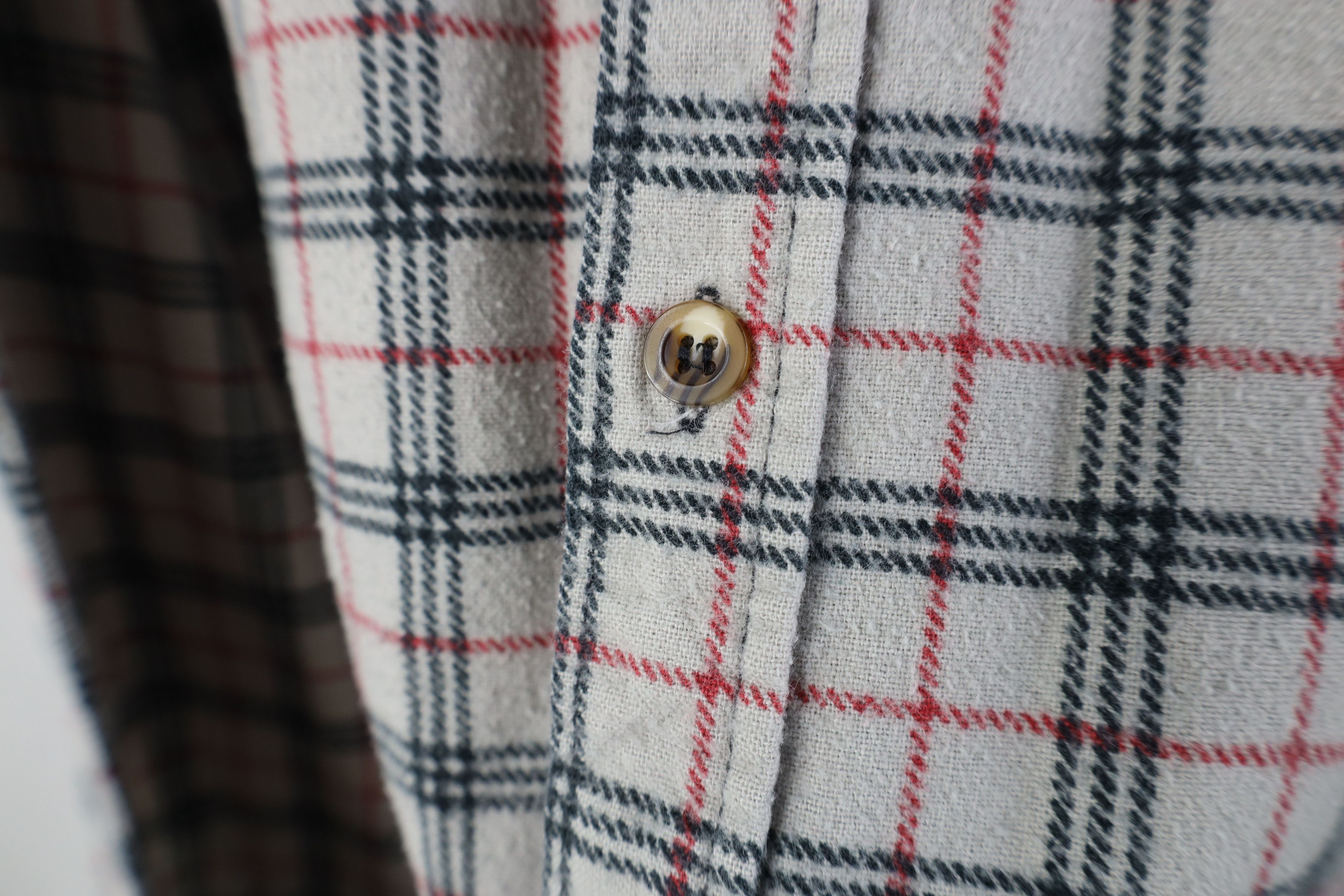 Vintage Vintage 90s Streetwear Collared Button Shirt Plaid Cotton Size US XL / EU 56 / 4 - 8 Thumbnail