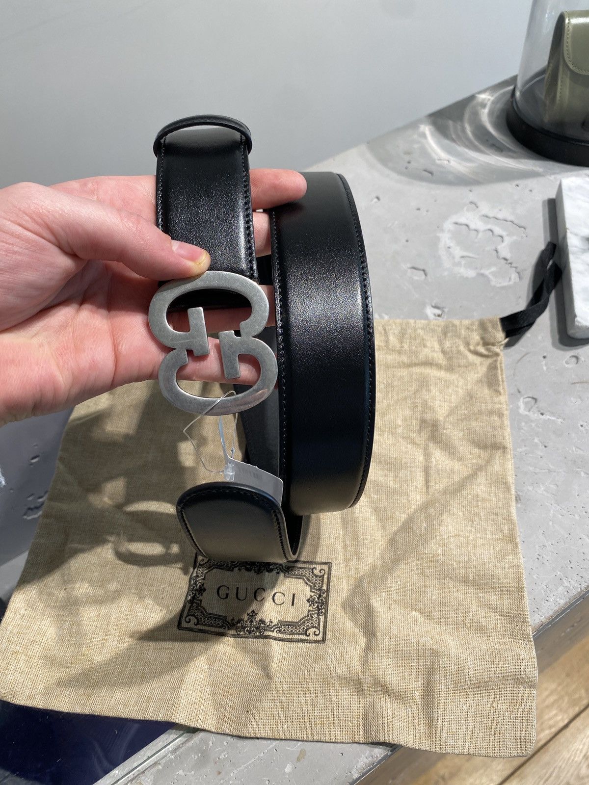 Gucci BNWT Gucci GG Logo Belt Size ONE SIZE - 3 Thumbnail