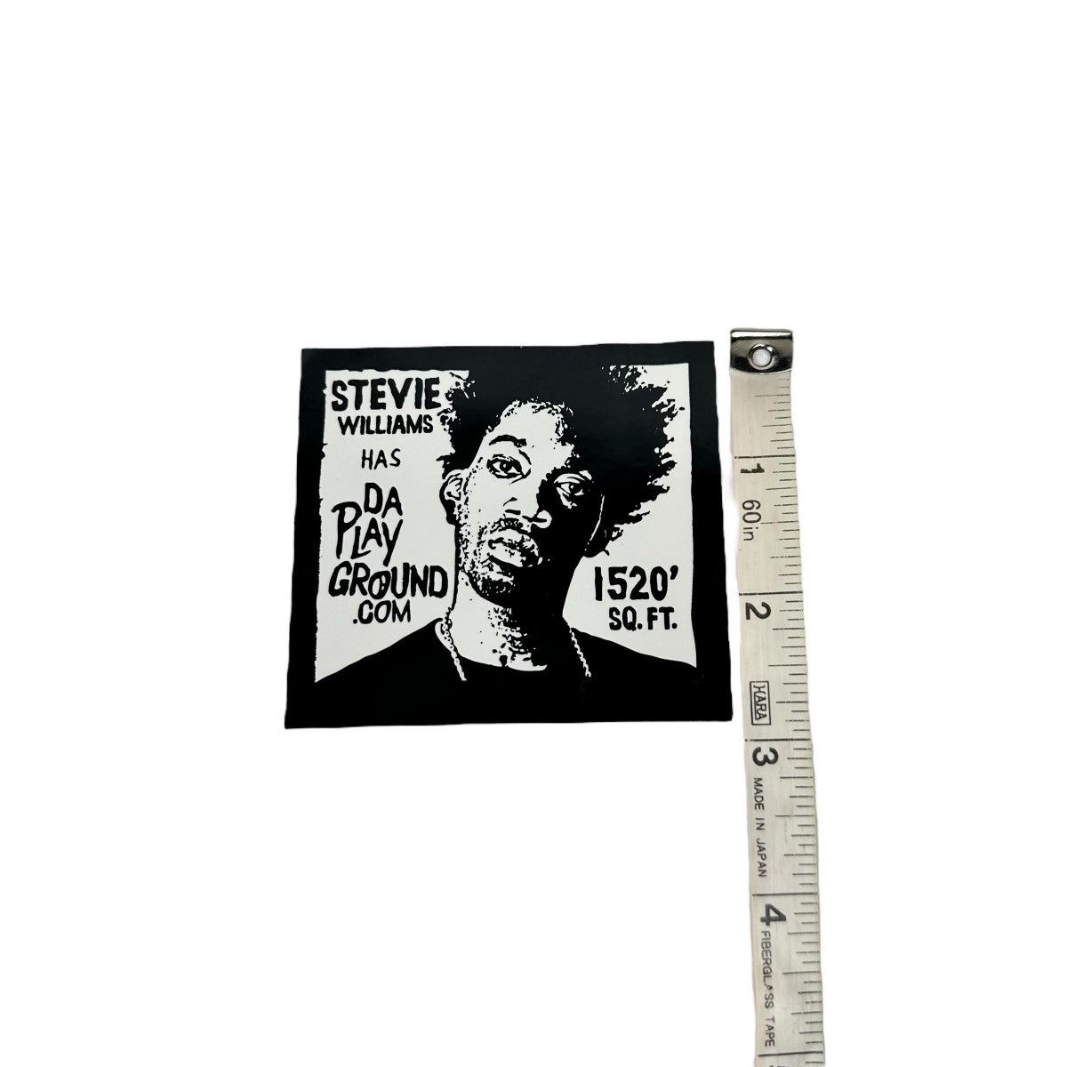 DGK DGK Stevie Williams “Da Playground” Skate Park Sticker Size ONE SIZE - 4 Thumbnail