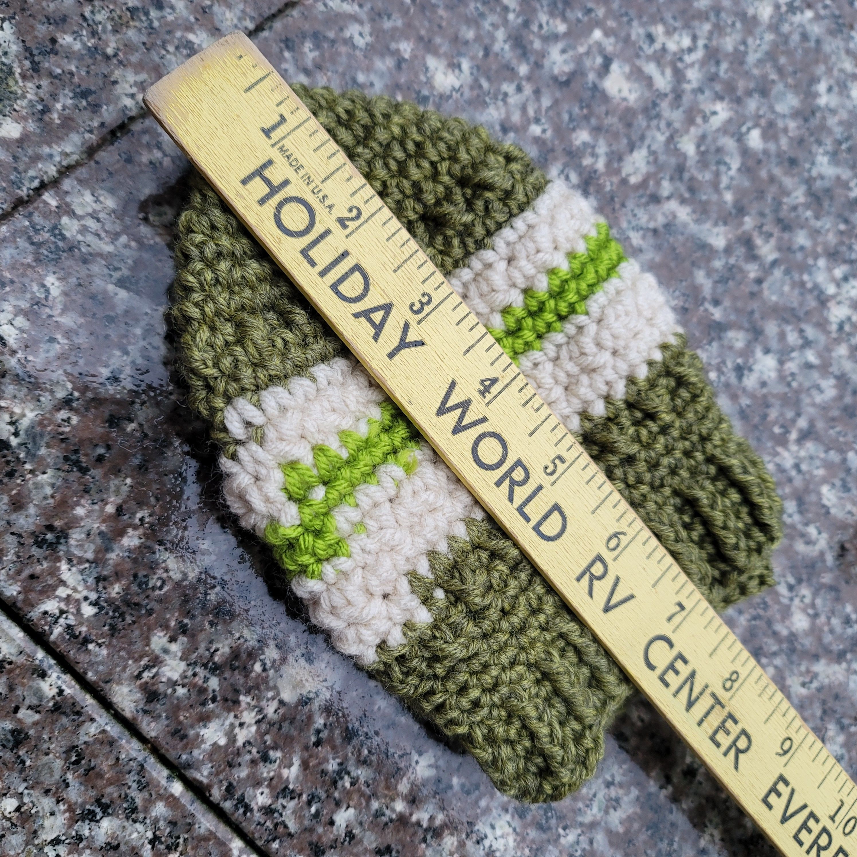 Handmade Hand-made wool blend beanie hat Size ONE SIZE - 4 Thumbnail