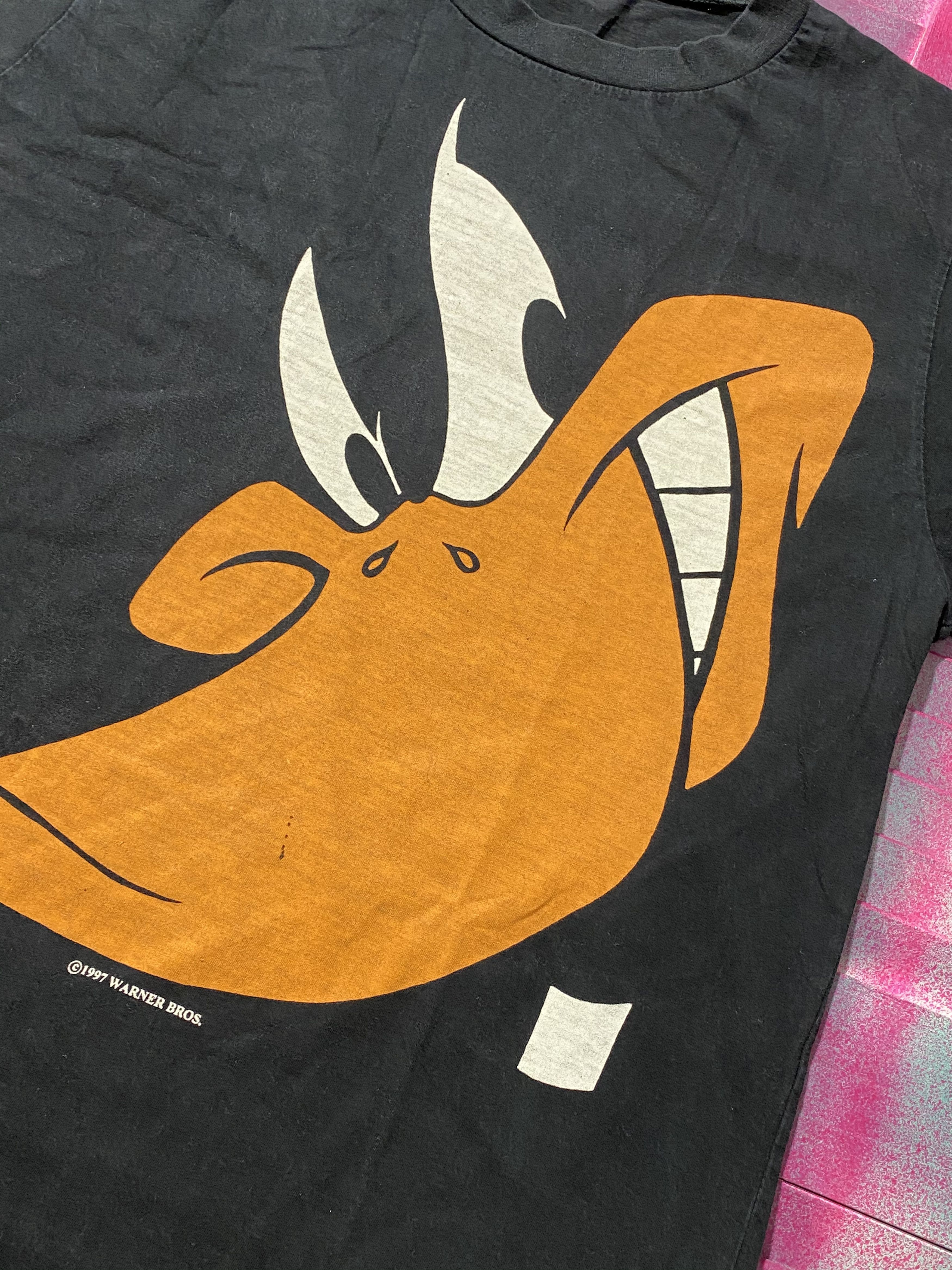 Cartoon Network × Vintage Vintage Y2K Looney Tones Duck Logo T-shirt Size US M / EU 48-50 / 2 - 3 Thumbnail