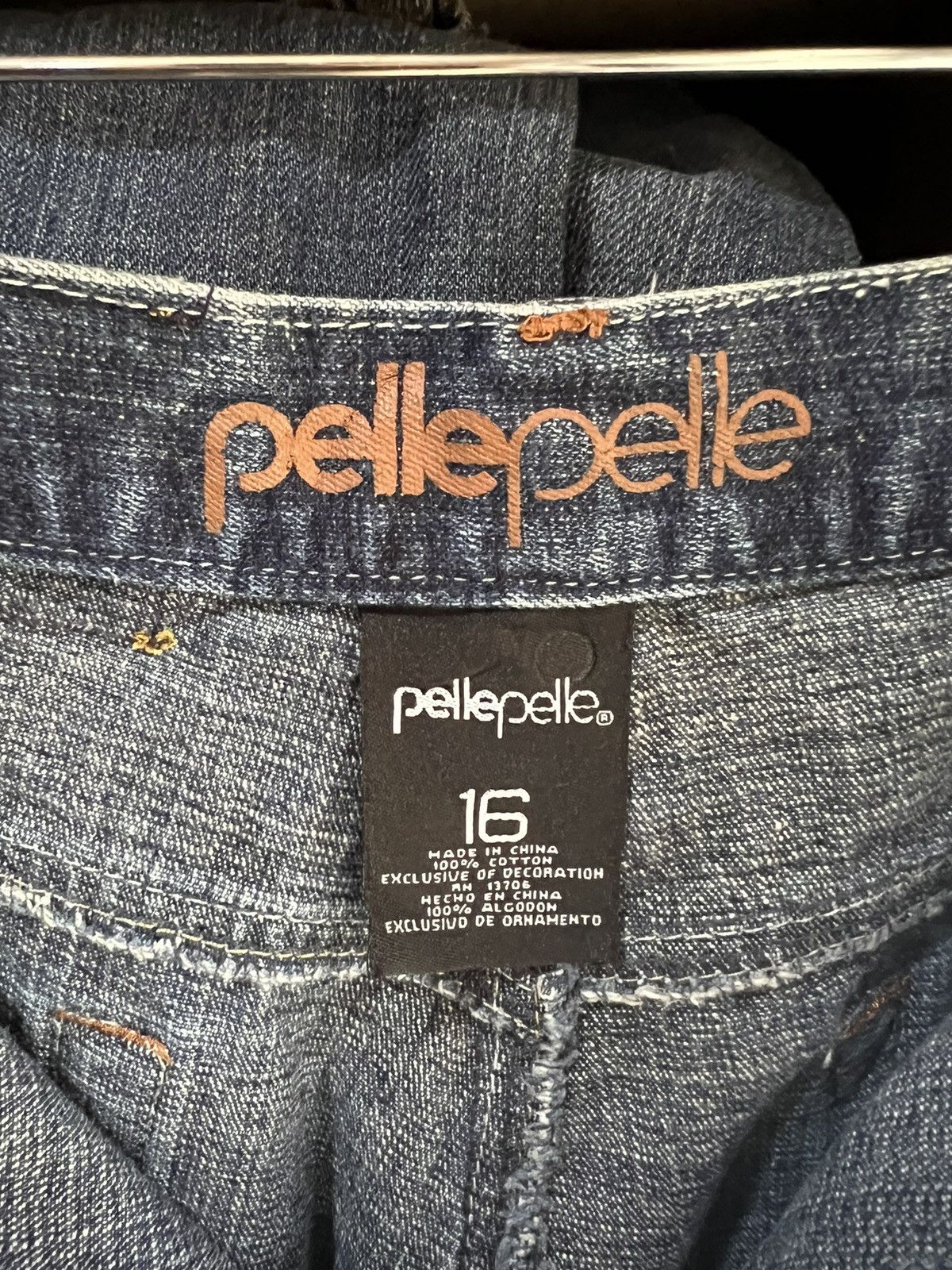 Pelle Pelle 🔥Pelle Pelle Pocket Print Denim Size US 30 / EU 46 - 17 Thumbnail