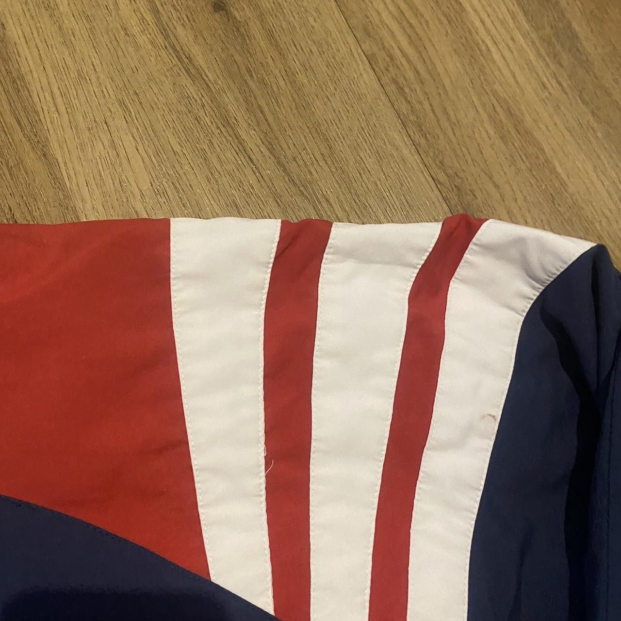 Adidas 90s Vintage Boxy Red & blue Adidas windbreaker Size US XL / EU 56 / 4 - 6 Thumbnail