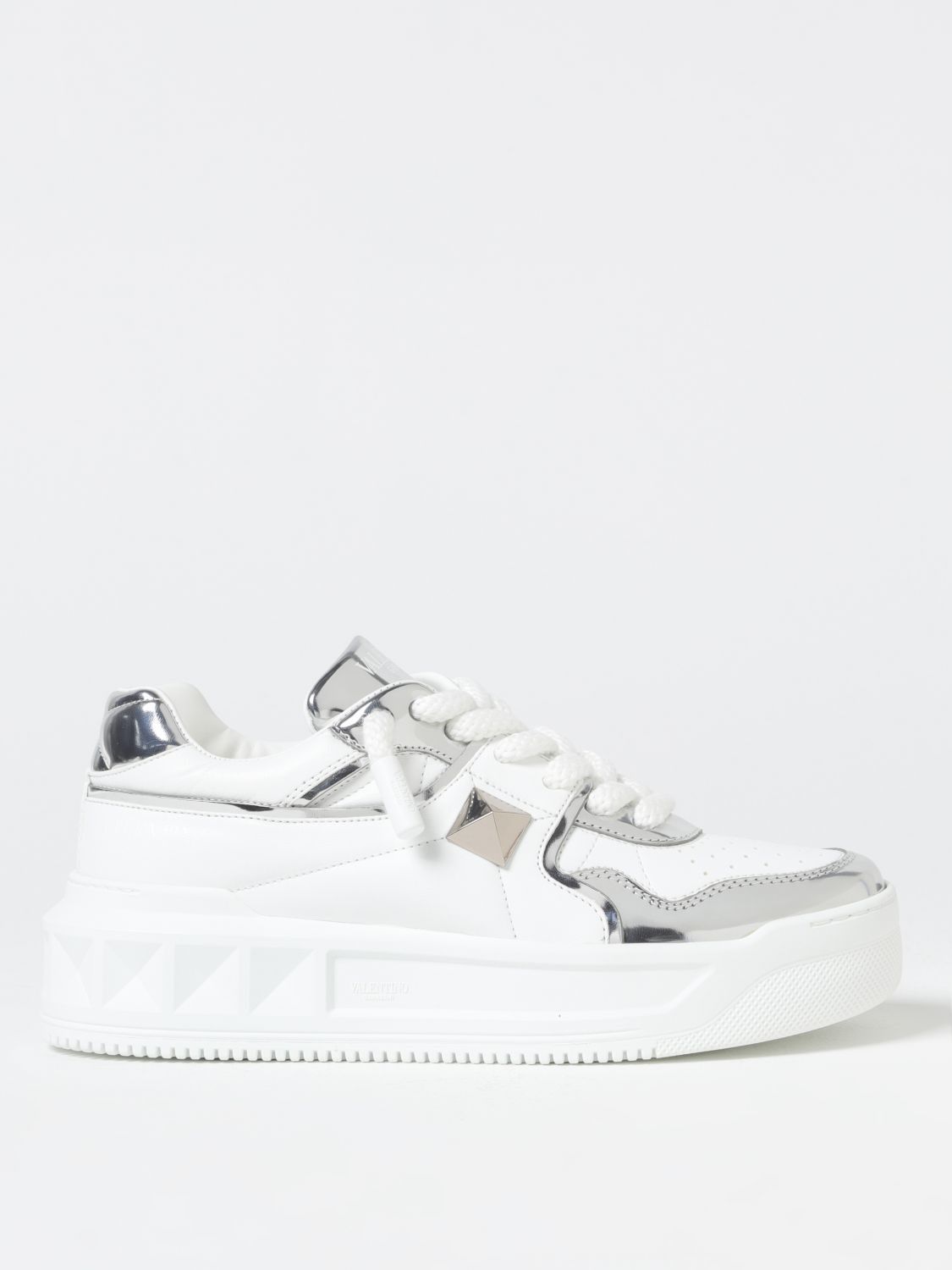 image of Valentino Garavani Sneakers Woman Silver, Women's (Size 7)