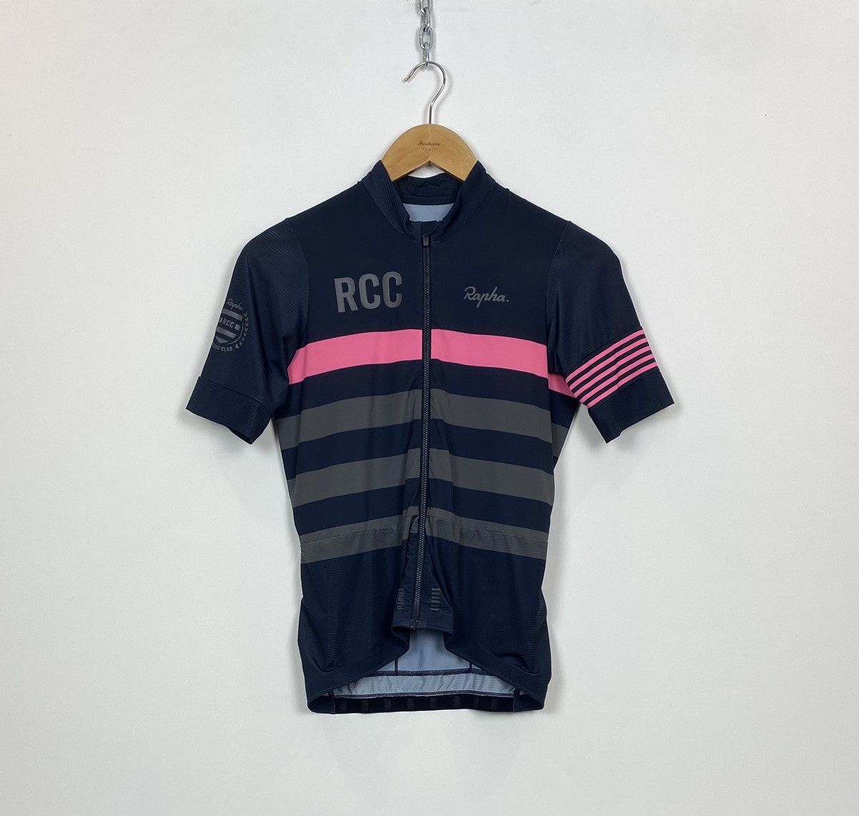 Rapha RCC Womens ProTeam Jersey Full Zip Cycling Size Medium