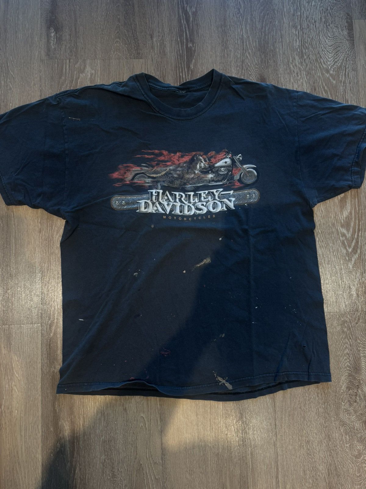 Harley Davidson Vintage Harley Davidson Tee Size US L / EU 52-54 / 3 - 1 Thumbnail