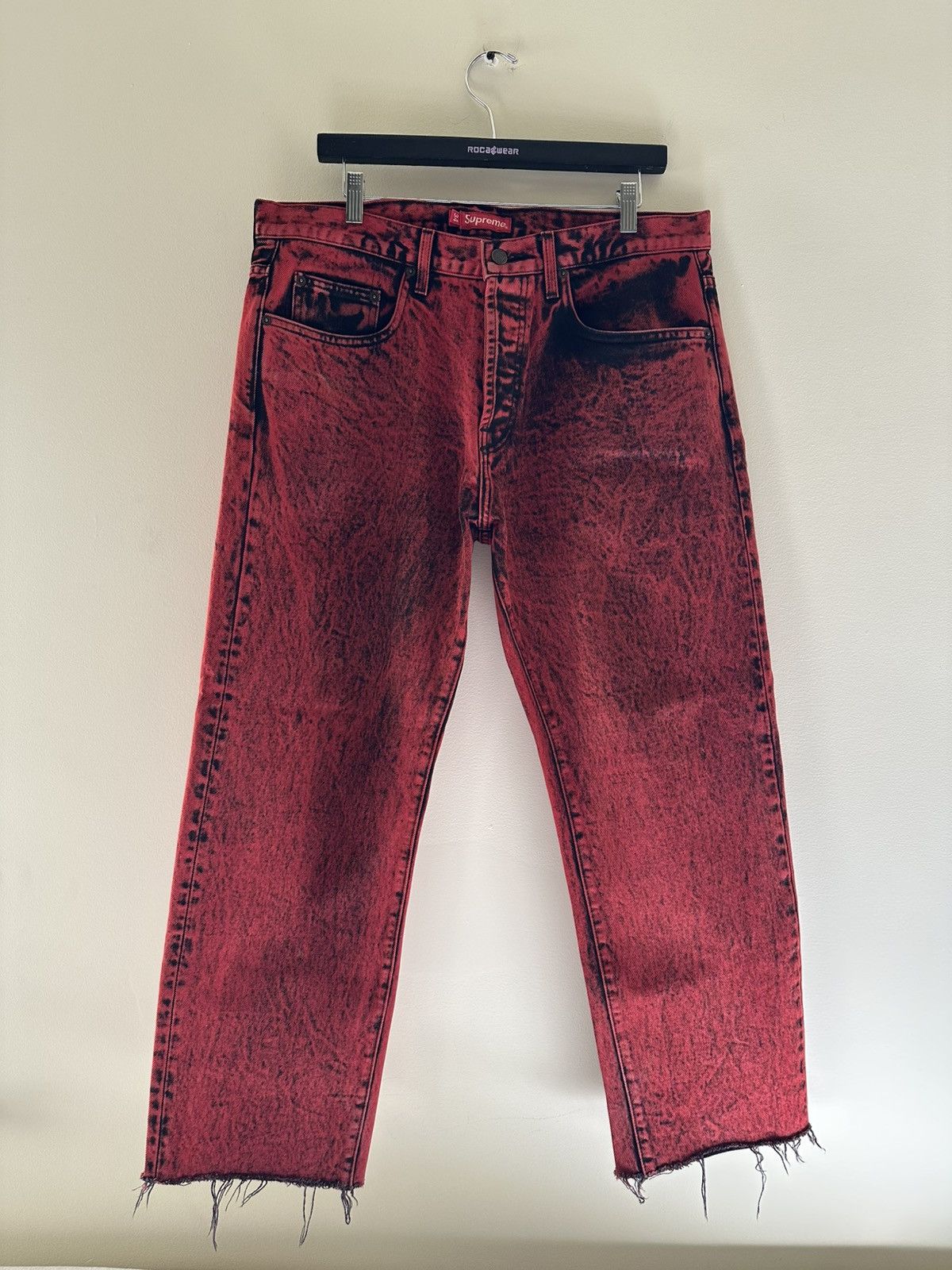 Supreme Supreme Over-dyed Regular Fit Denim Jeans Size US 34 / EU 50 - 1 Thumbnail