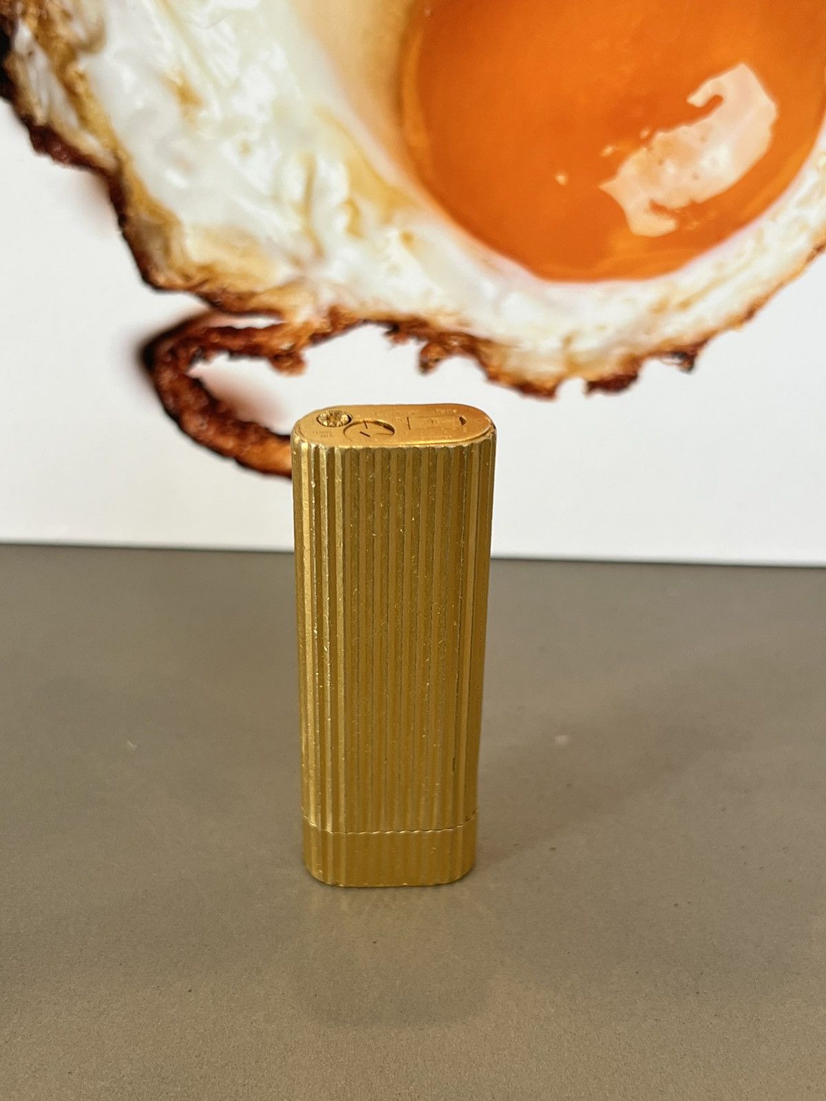 Cartier Cartier Oval Roller Gas Lighter Gold Vintage Size ONE SIZE - 4 Thumbnail