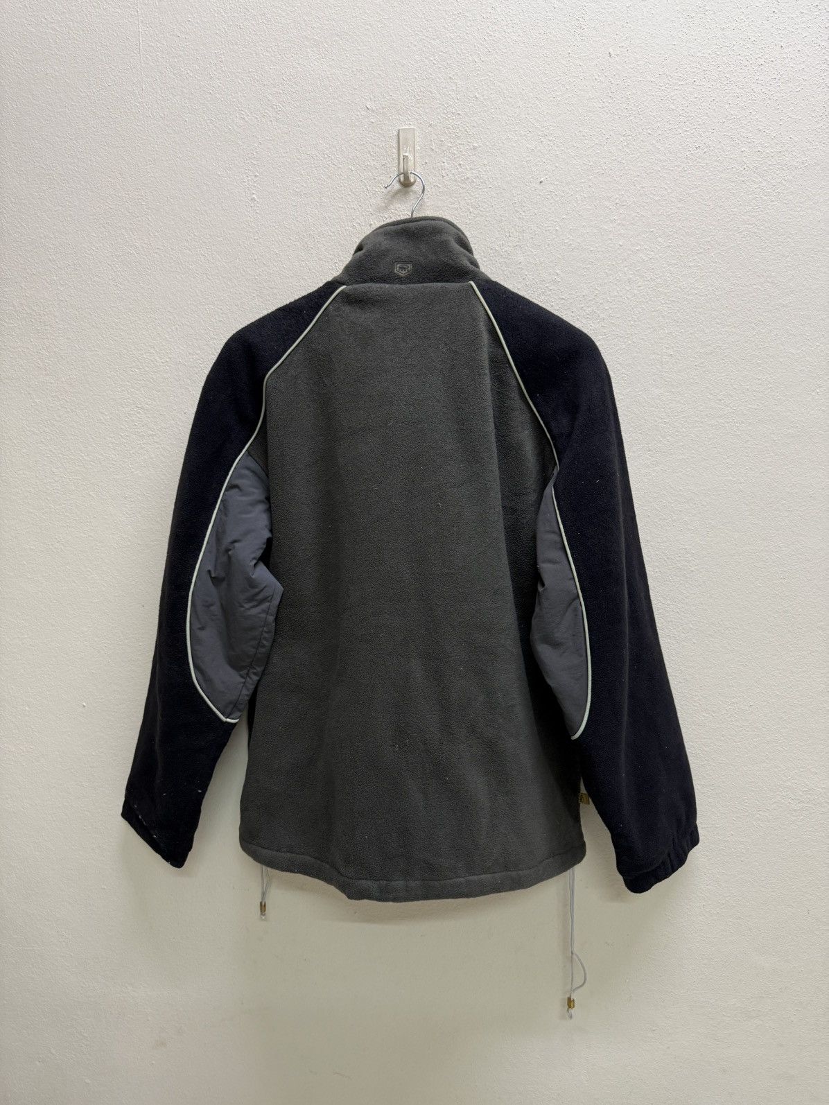 Vans Vintage Vans Small Logo Fleece Quilted Lined Zip up Sweater Size US L / EU 52-54 / 3 - 18 Thumbnail
