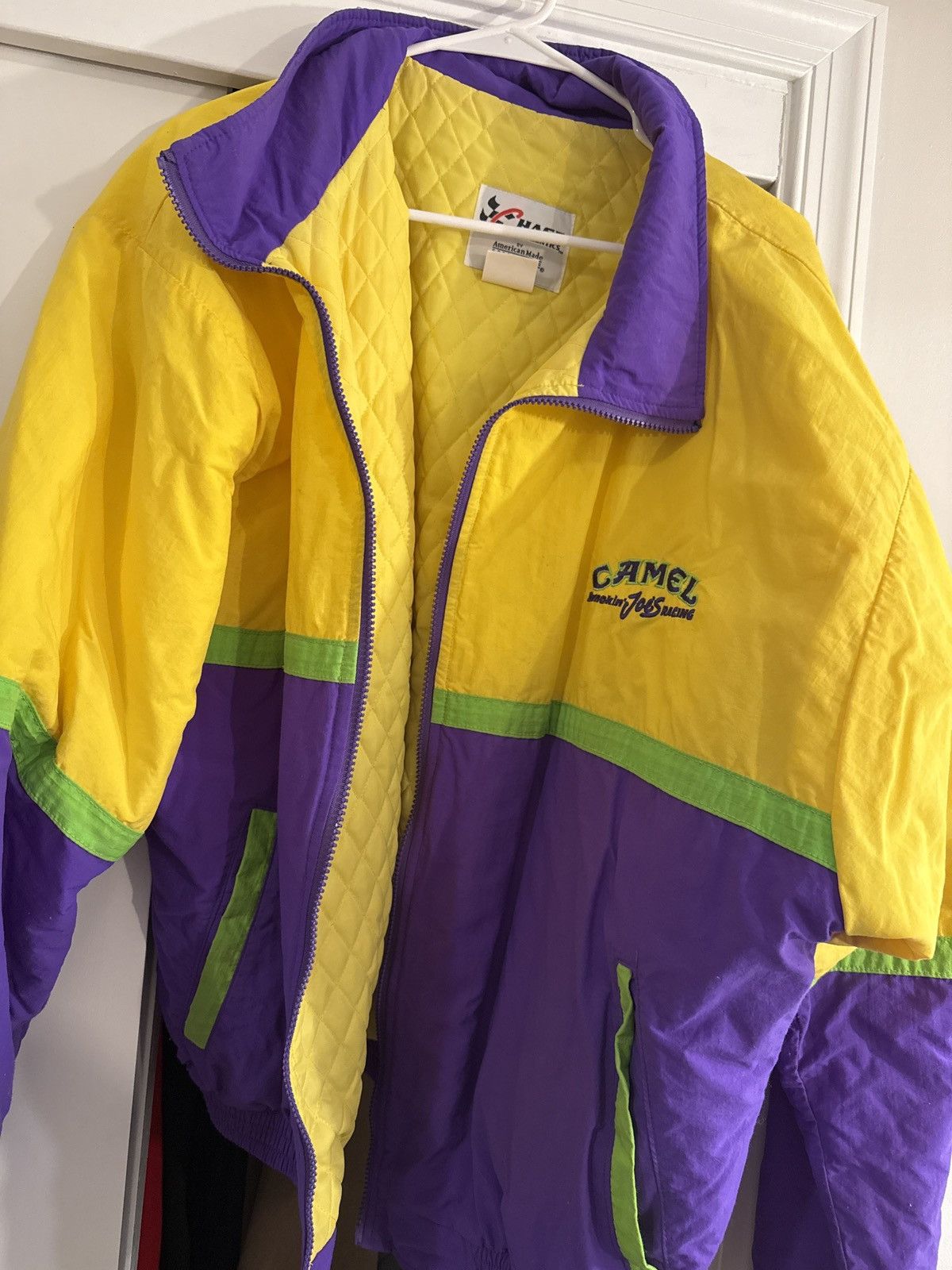 Vintage Camel racing jacket Size US XL / EU 56 / 4 - 2 Thumbnail