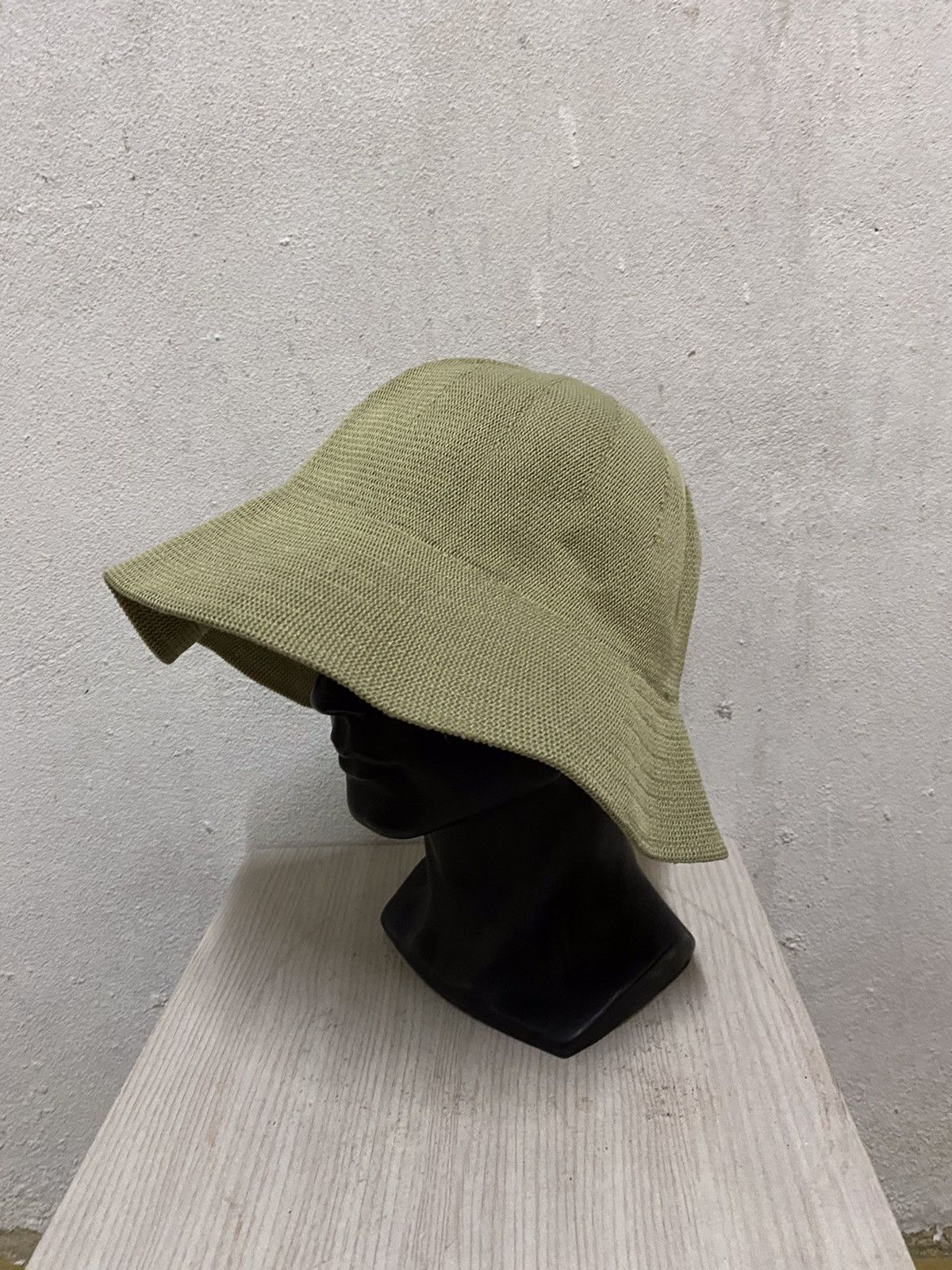 Vintage Vintage Cervin Plain Bucket Hat Size ONE SIZE - 3 Thumbnail