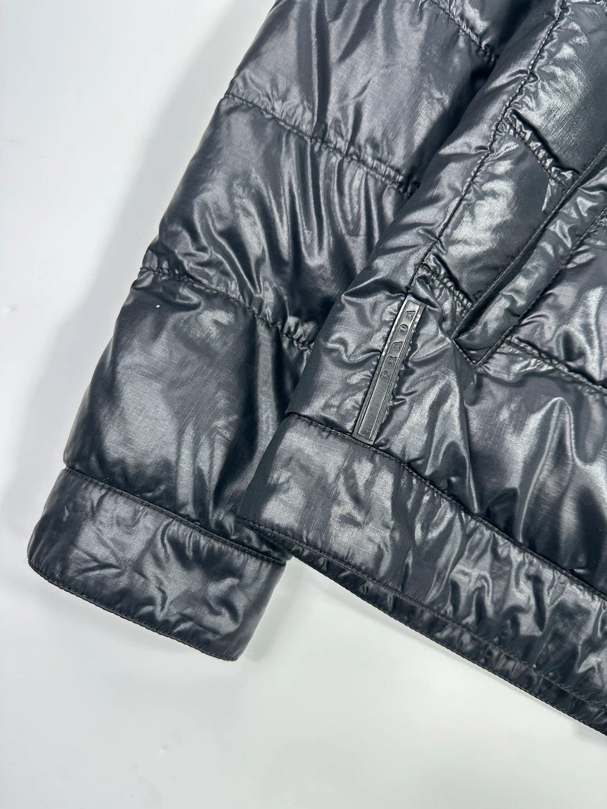 Prada Prada Sport FW08 RipStop Black Nylon Puffer Down Jacket Size US M / EU 48-50 / 2 - 2 Thumbnail