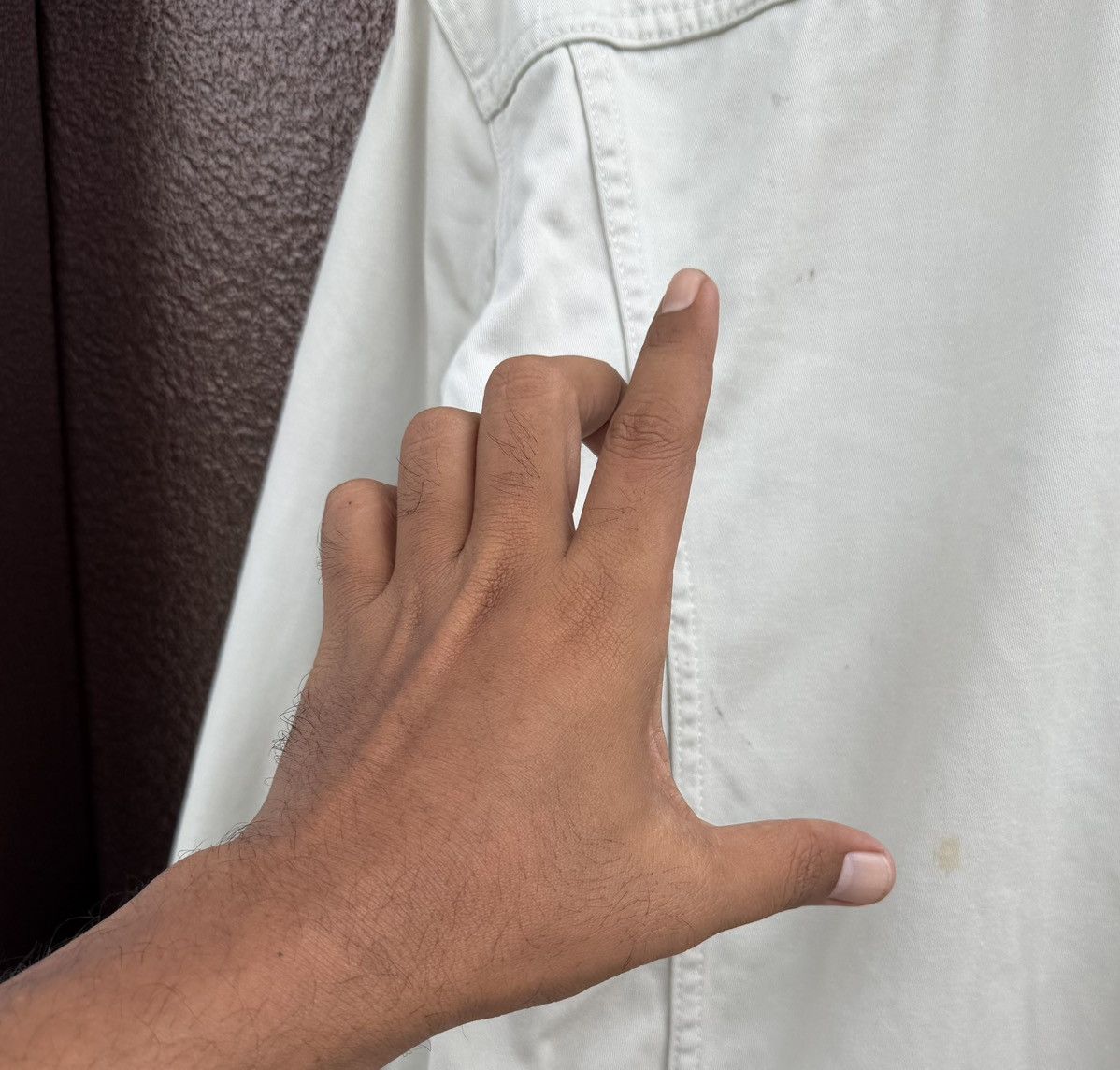 Lee Vintage Lee Westerner Jacket Cream Denim Western Trucker Size US M / EU 48-50 / 2 - 16 Thumbnail