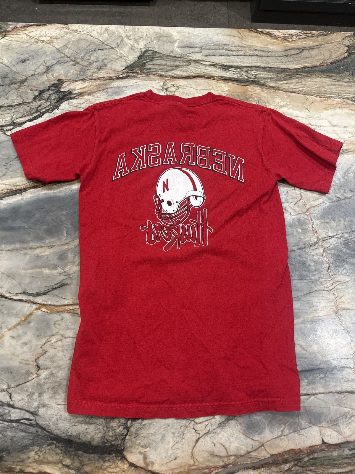 Jansport Vintage Nebraska Football T shirt Size US S / EU 44-46 / 1 - 2 Thumbnail