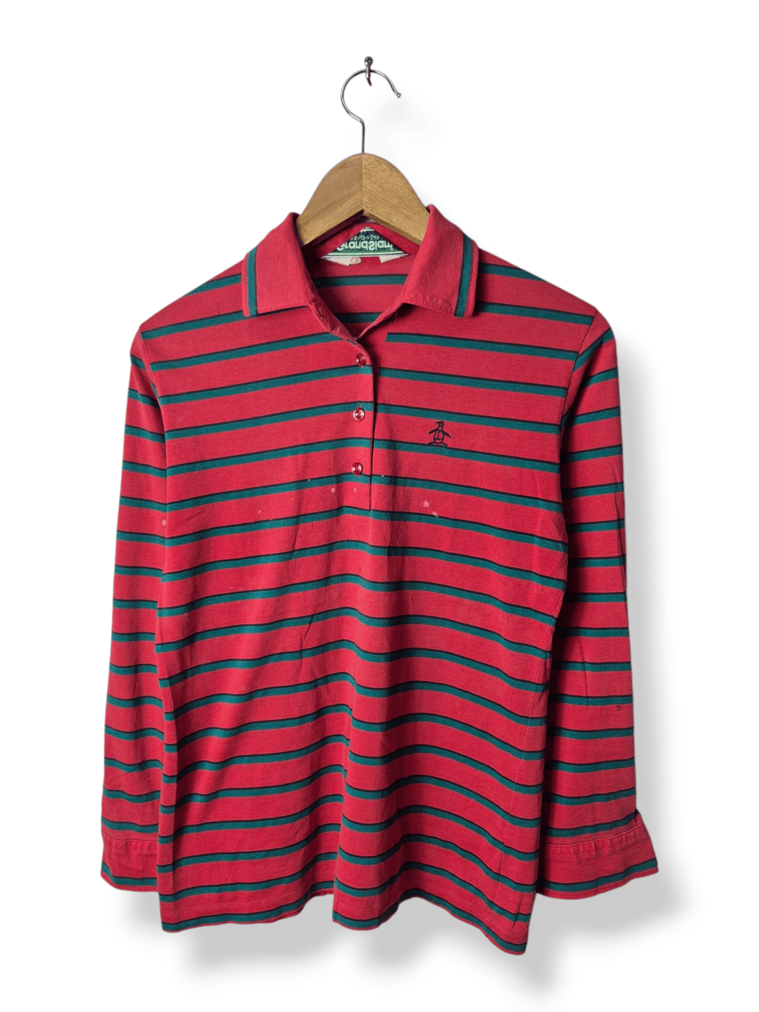 Grand Slam × Vintage 🔥 Vintage 90s Grandslam Munsingwear Polo Stripes Tee Size US S / EU 44-46 / 1 - 1 Thumbnail