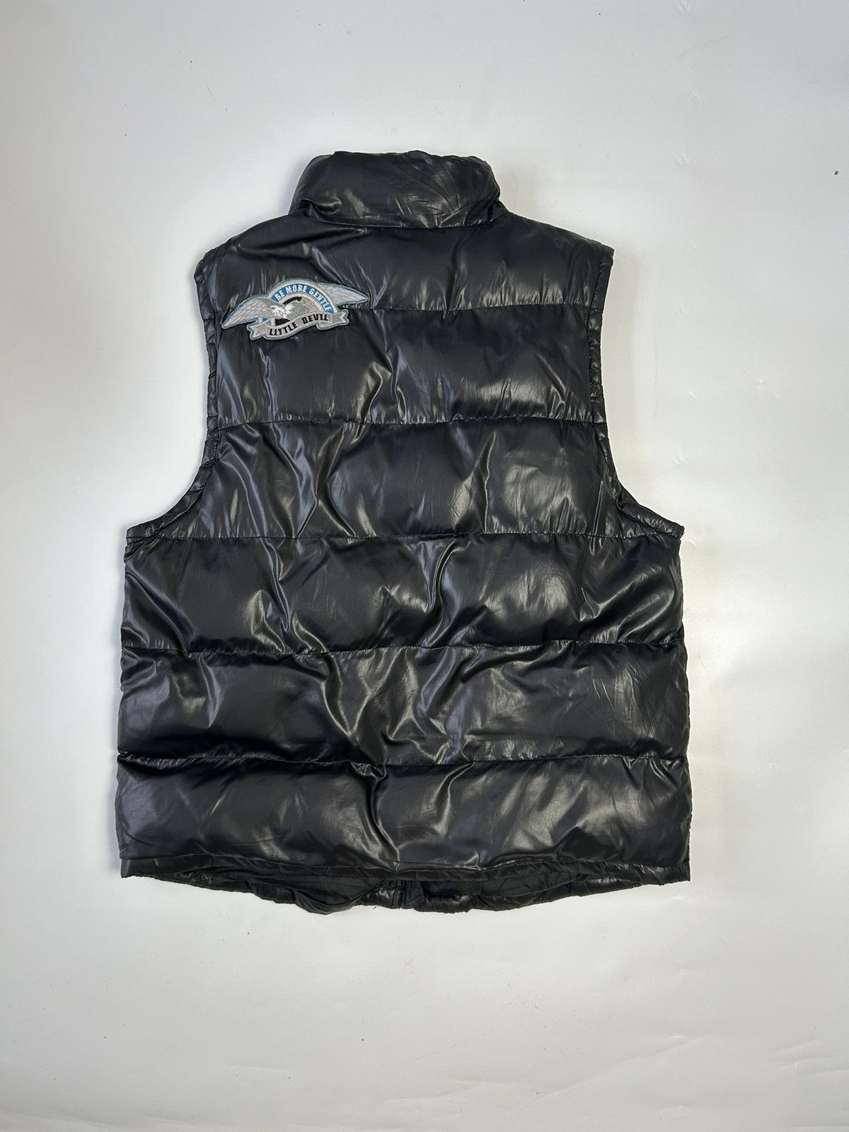 Japanese Brand BLUE RICH PUFFER VEST Size US L / EU 52-54 / 3 - 4 Thumbnail