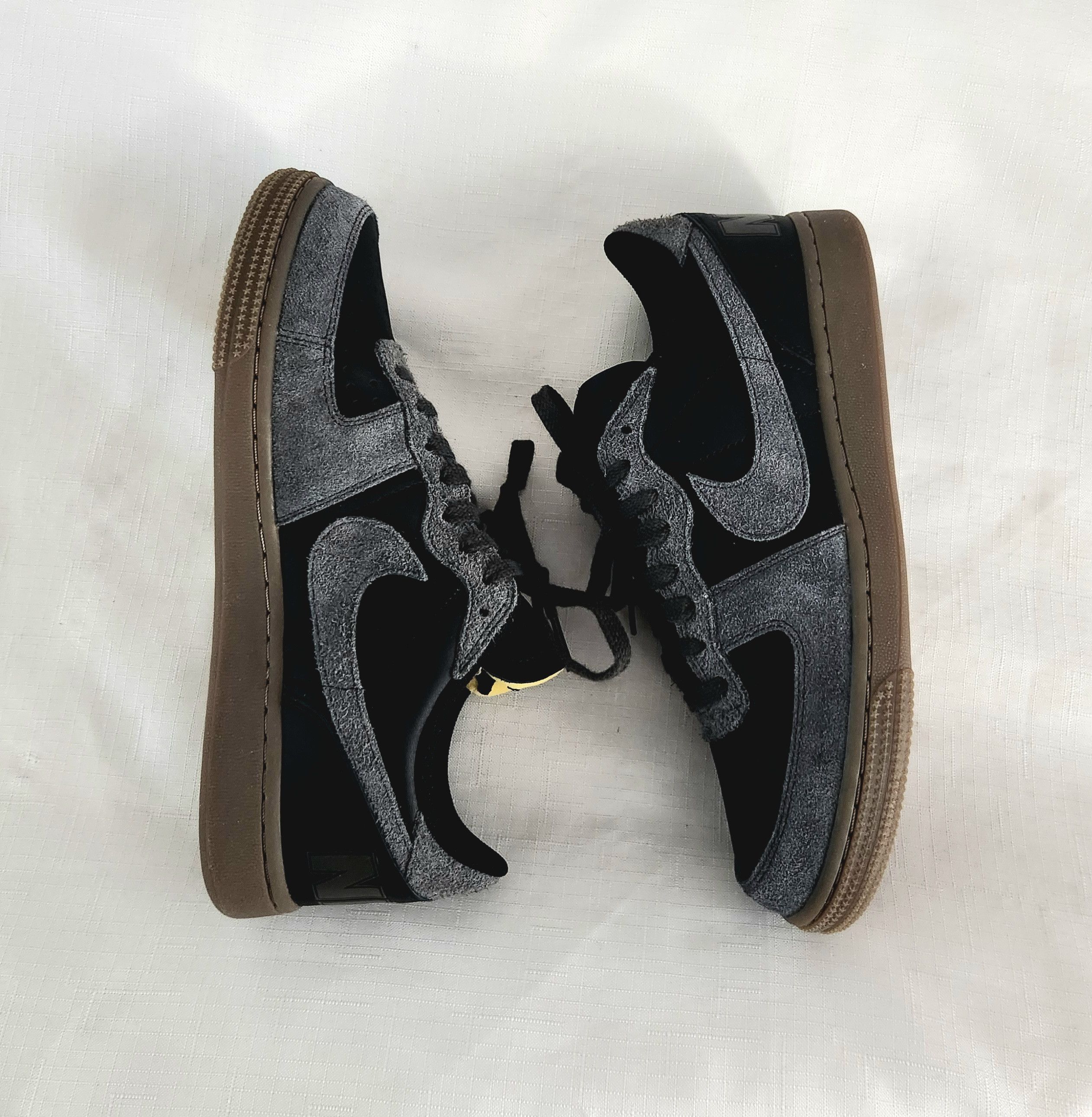 Nike Nike Terminator Low Black Medium Ash Gum Grey 8 FV0396-001 Size US 8 / EU 41 - 6 Thumbnail