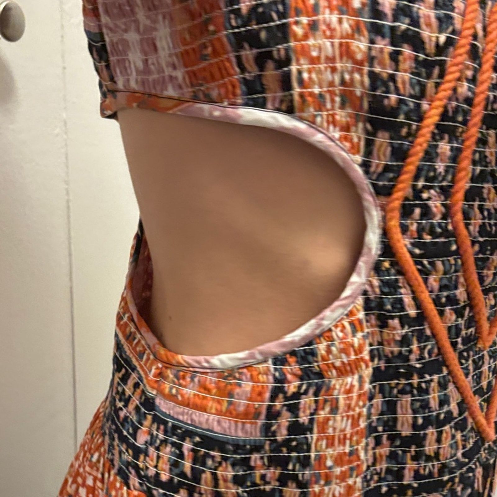Other NWT Jen's Pirate Booty Black Orange Long Sleeve Dress L/XL Size L / US 10 / IT 46 - 5 Thumbnail