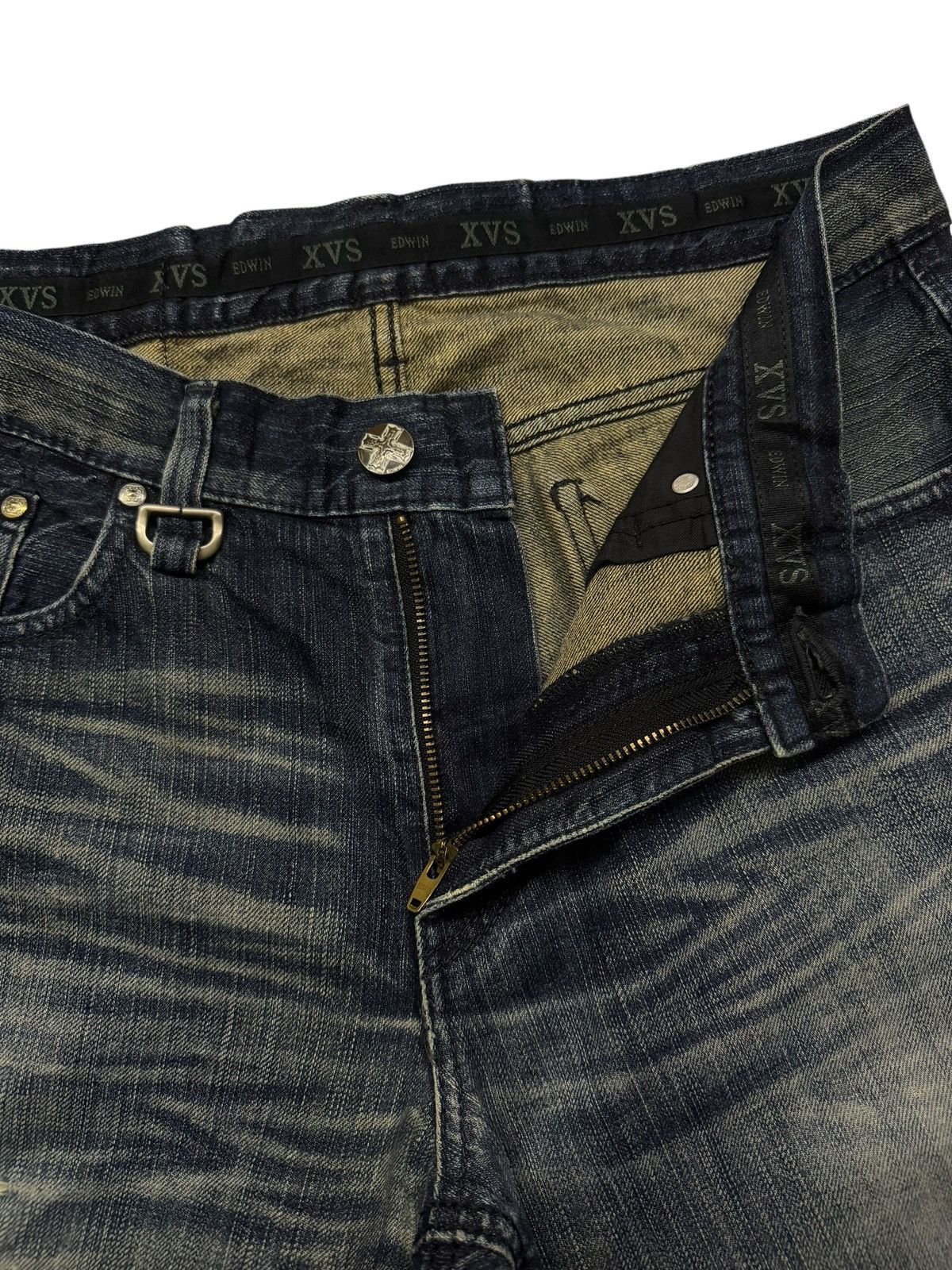 Edwin Vintage Edwin 412XVS Y2K Japanese Streetwear Denim Jeans 34 Size US 34 / EU 50 - 9 Thumbnail