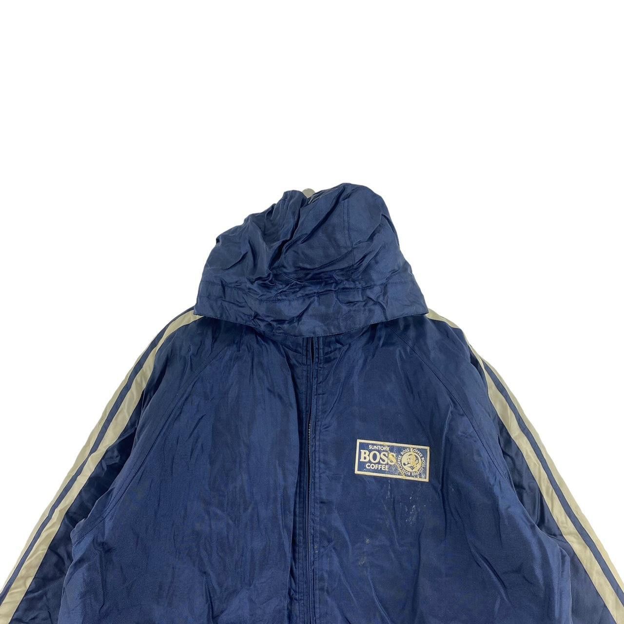 Other SUNTORY BOSS COFFEE Blue Windbreaker Jacket Hoodie Size US L / EU 52-54 / 3 - 4 Thumbnail