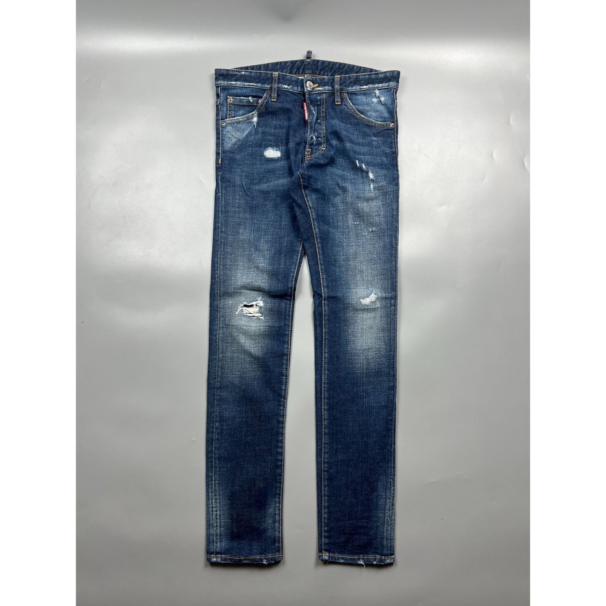 Dsquared2 Dsquared2 Distressed Denim Jeans Pants (Y0874) Size US 30 / EU 46 - 1 Thumbnail