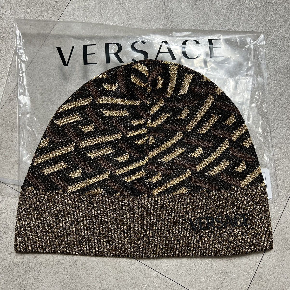 Versace Versace Monogram Print Bucket Hat Size ONE SIZE - 1 Thumbnail